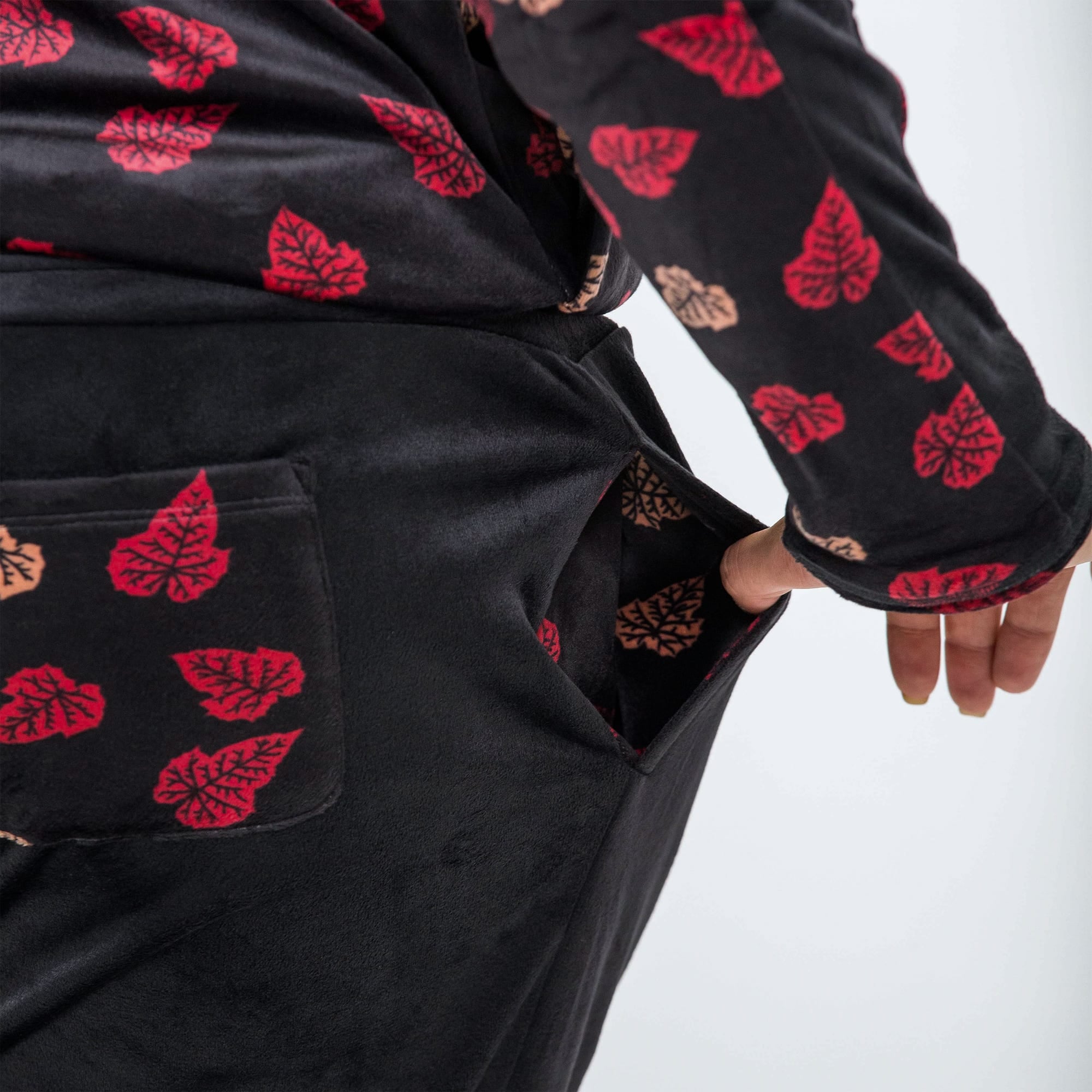 Ranger Fleece Sweatpants - DAGGER ROSE - RangerBottom_FallingLeaves_M_04