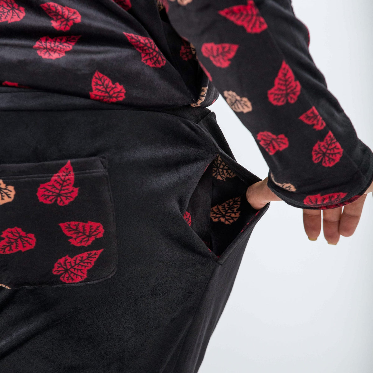 Ranger Fleece Sweatpants - DAGGER ROSE - RangerBottom_FallingLeaves_M_04