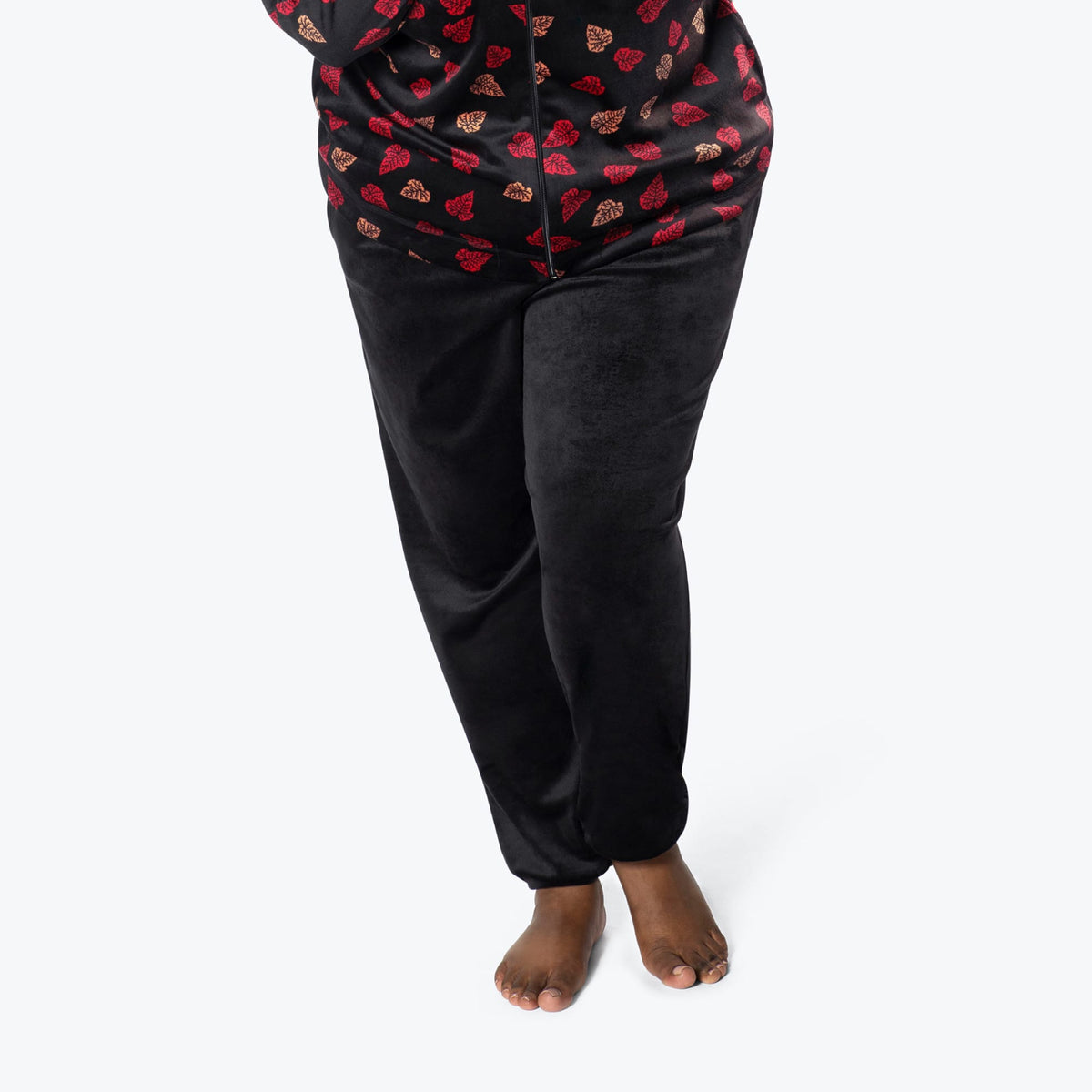 Ranger Fleece Sweatpants - DAGGER ROSE - RangerBottom_FallingLeaves_XL_01