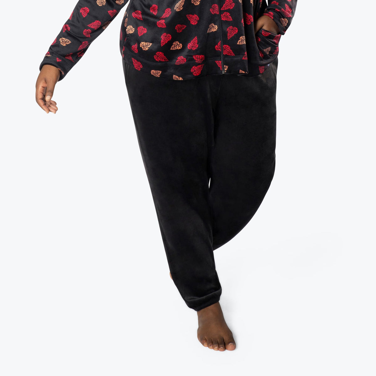 Ranger Fleece Sweatpants - DAGGER ROSE - RangerBottom_FallingLeaves_XL_03
