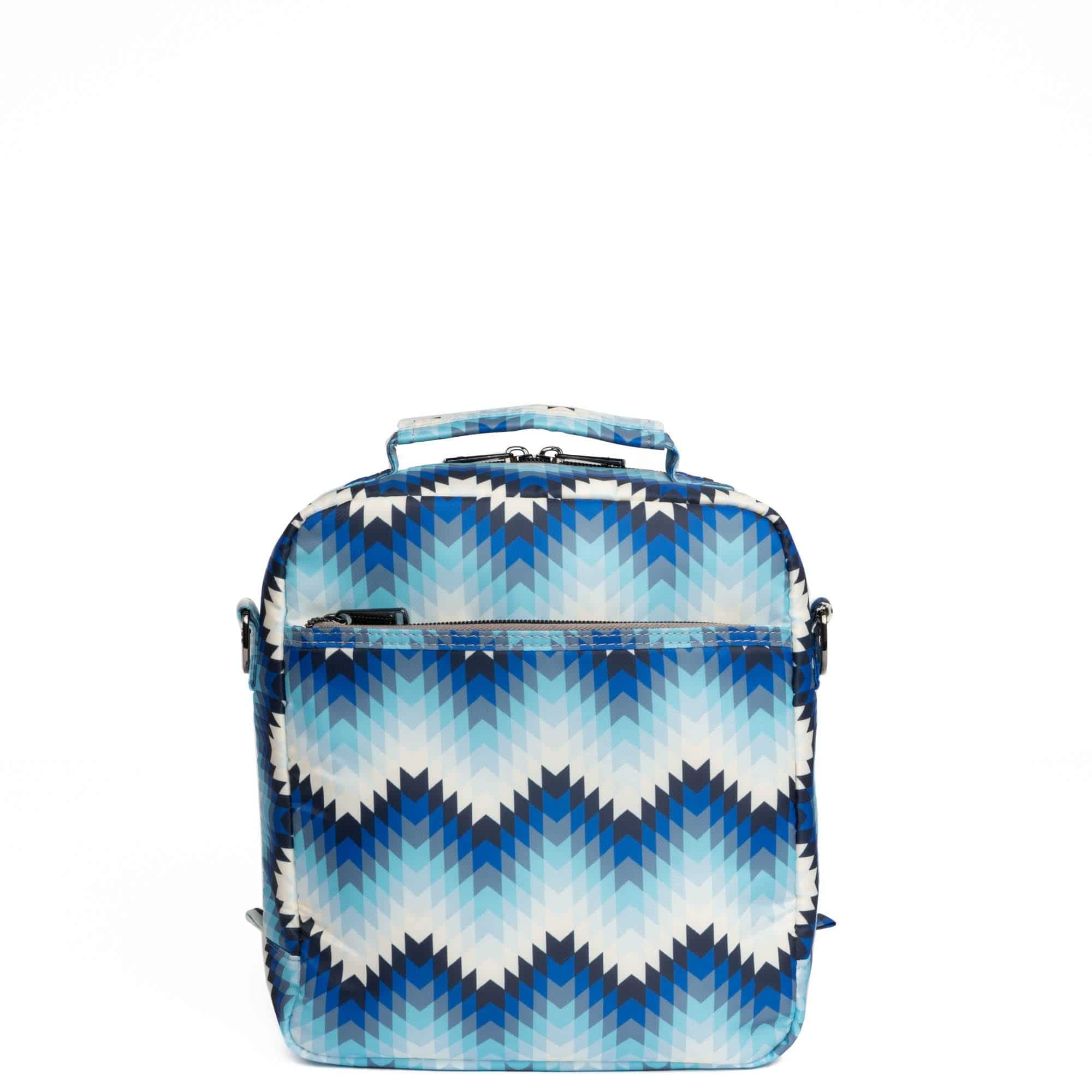 Guild Collection Classic Ranger 2 Crossbody Bag - BARGELLO MOUNTAINS BLUE - RangerMaryD_BargelloMountainsBlue_05