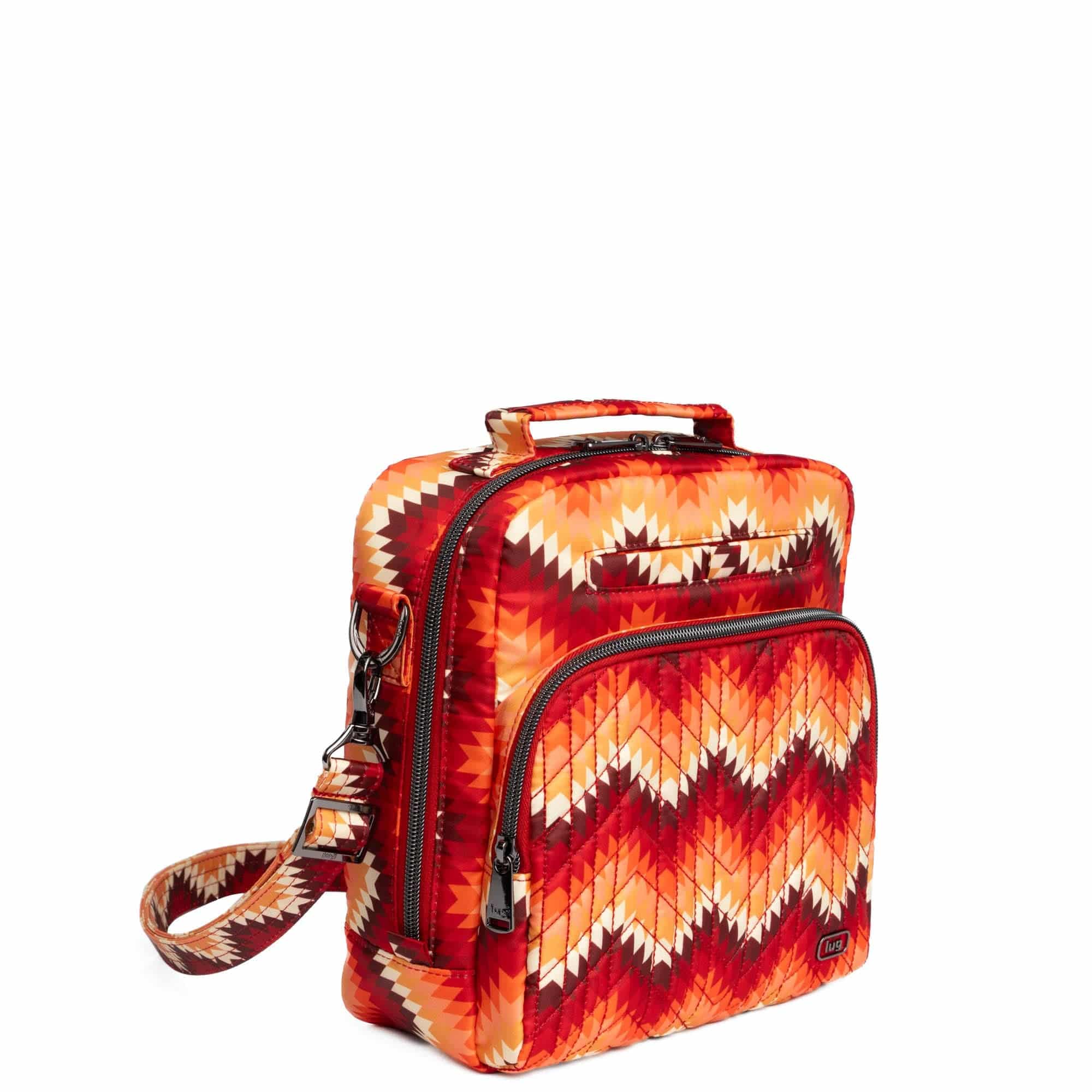 Guild Collection Classic Ranger 2 Crossbody Bag - BARGELLO MOUNTAINS RED - RangerMaryD_BargelloMountainsRed_02