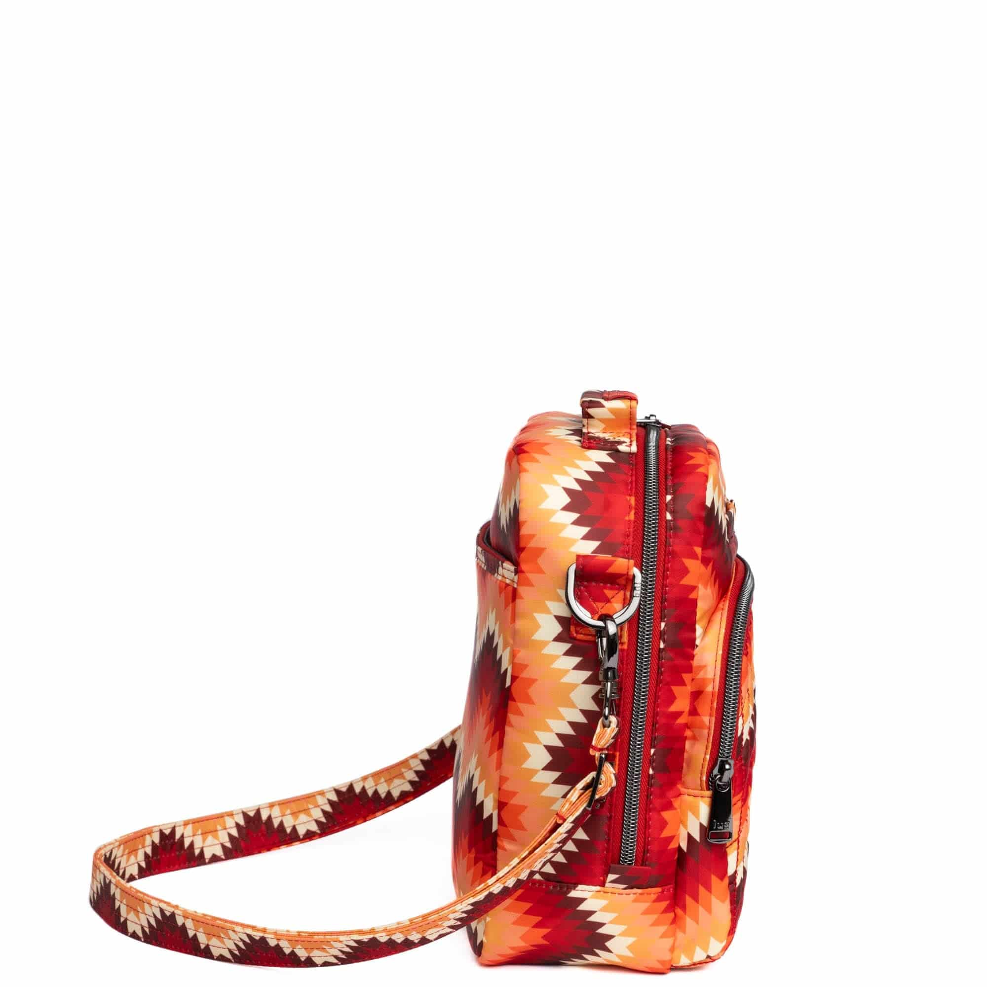 Guild Collection Classic Ranger 2 Crossbody Bag - BARGELLO MOUNTAINS RED - RangerMaryD_BargelloMountainsRed_03