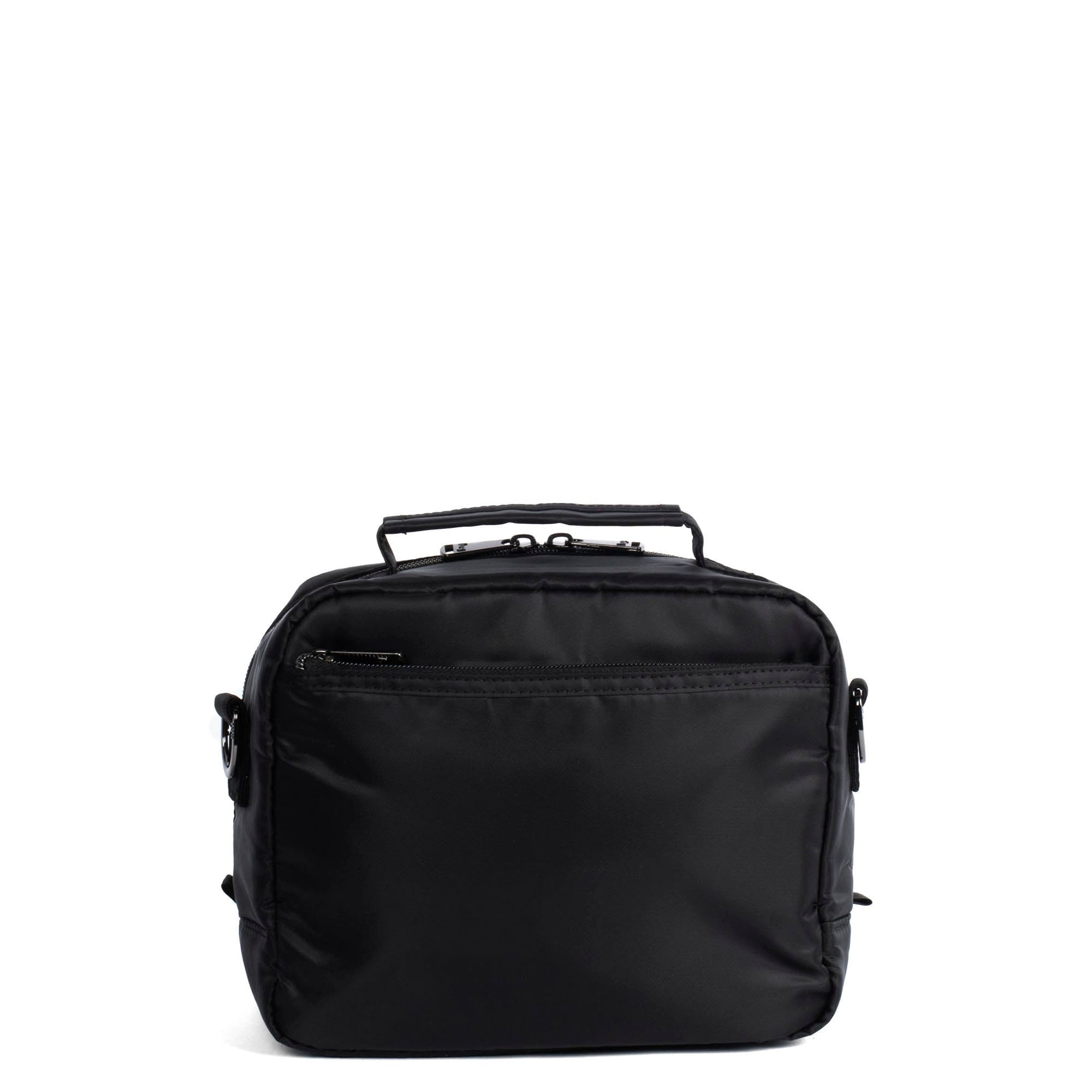 Ranger Mini Crossbody Bag - BLACK SILVER STITCH - RangerMini_BlackwithSilver_04