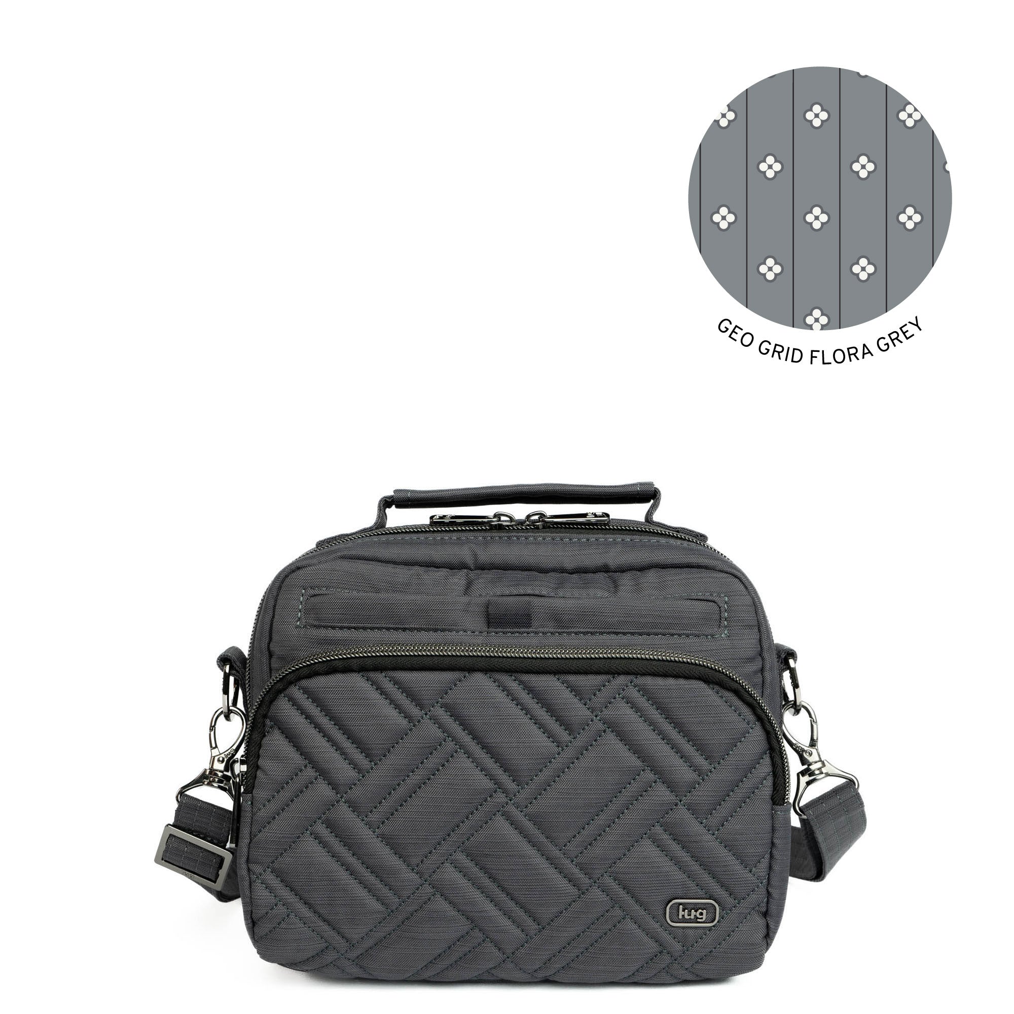 Ranger Mini Crossbody Bag - BRUSHED GREY - RangerMini_BrushedGrey