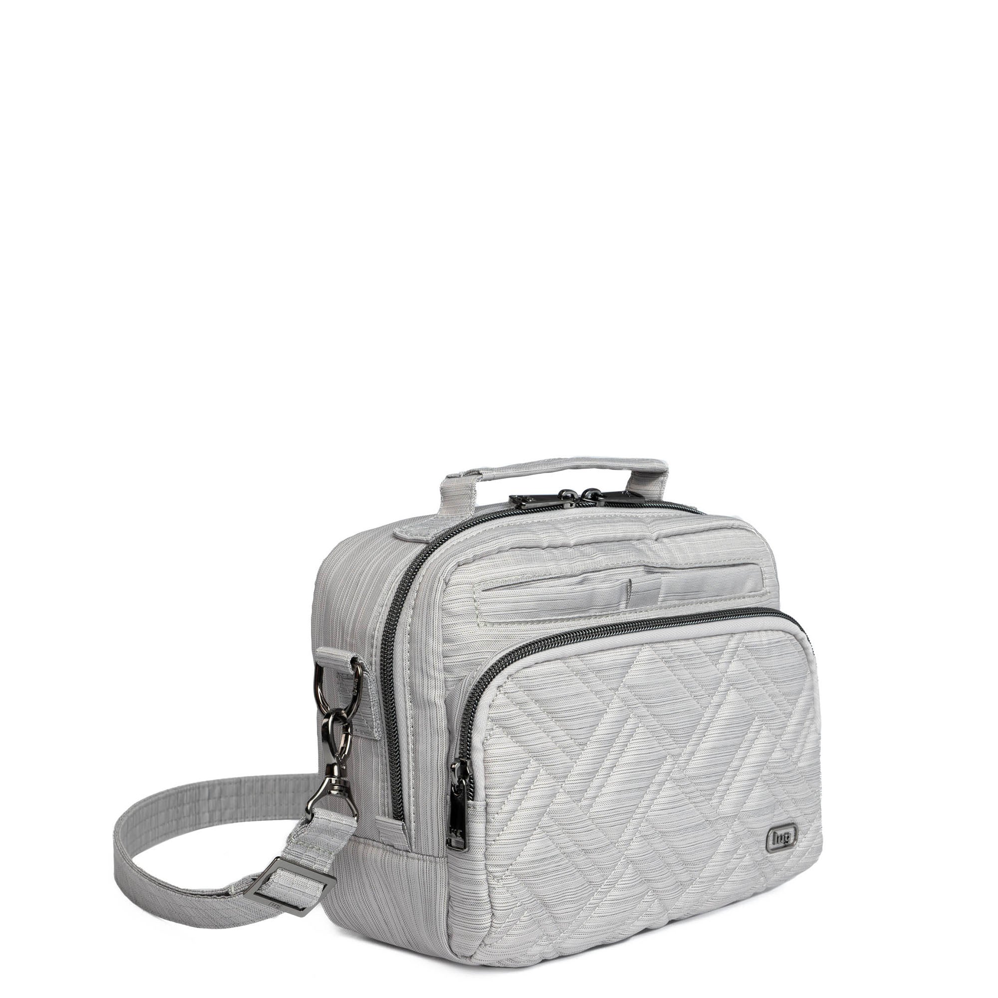 Ranger Mini Crossbody Bag - BRUSHED SILVER - RangerMini_BrushedSilver_02