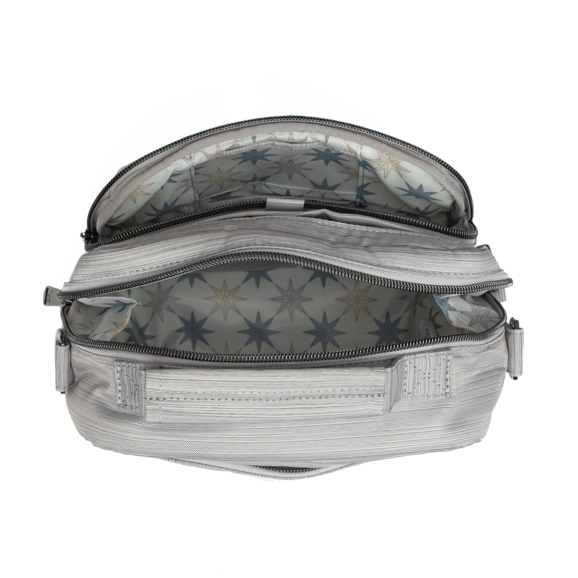 Ranger Mini Crossbody Bag - BRUSHED SILVER - RangerMini_BrushedSilver_06