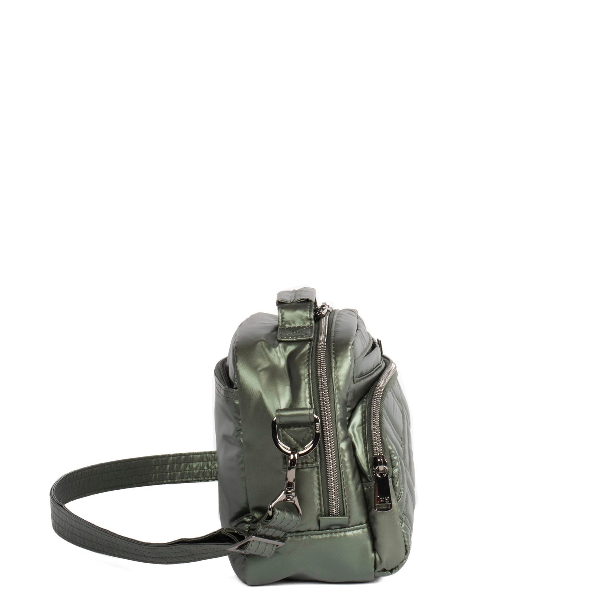 Ranger Mini Crossbody Bag - METALLIC OLIVE - RangerMini_MetallicOlive_03