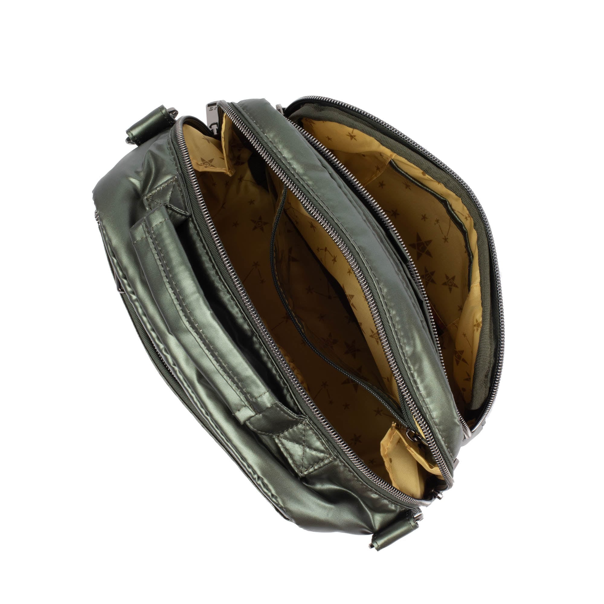 Ranger Mini Crossbody Bag - METALLIC OLIVE - RangerMini_MetallicOlive_05