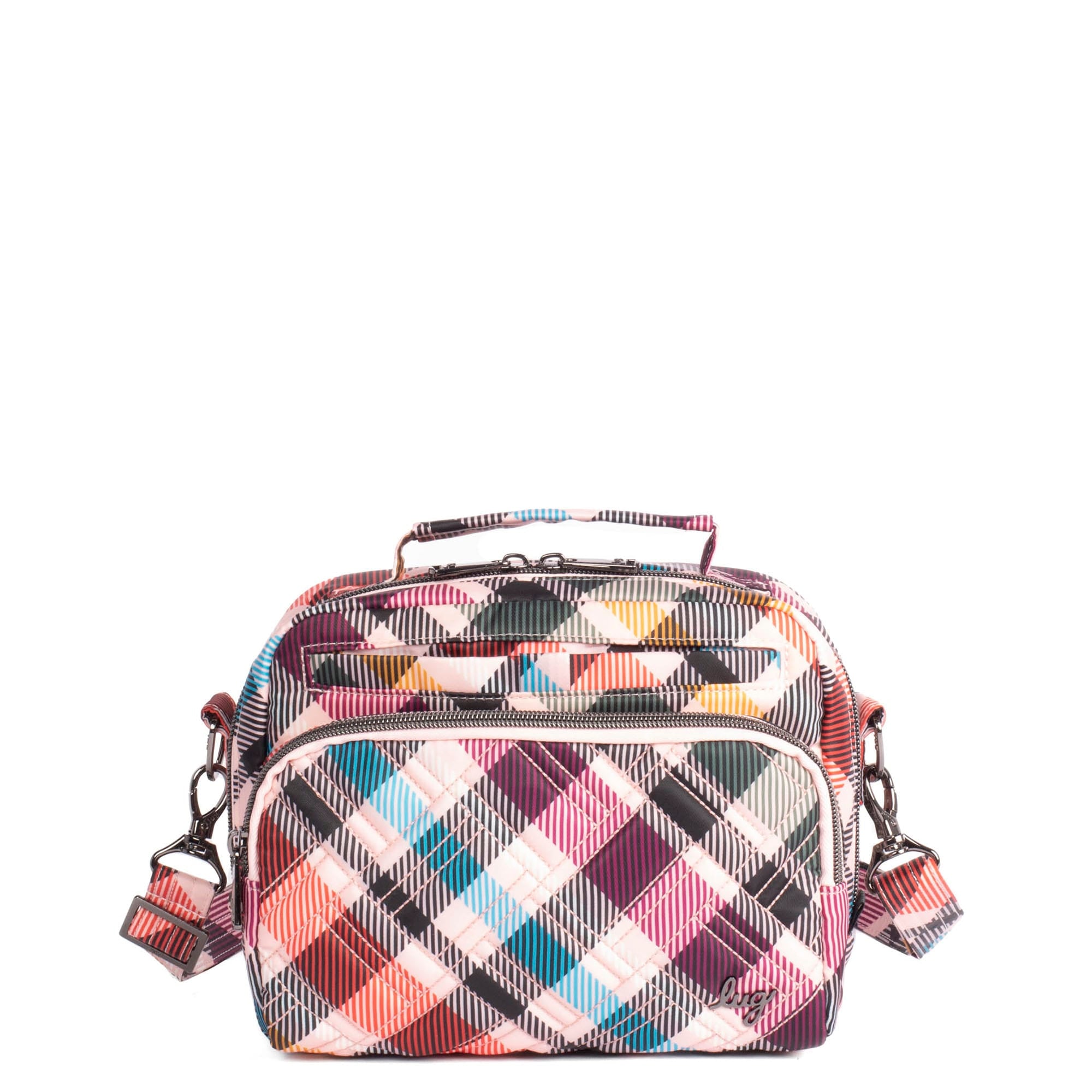 Ranger Mini Crossbody Bag - PINK PLAID - RangerMini_PinkPlaid_01