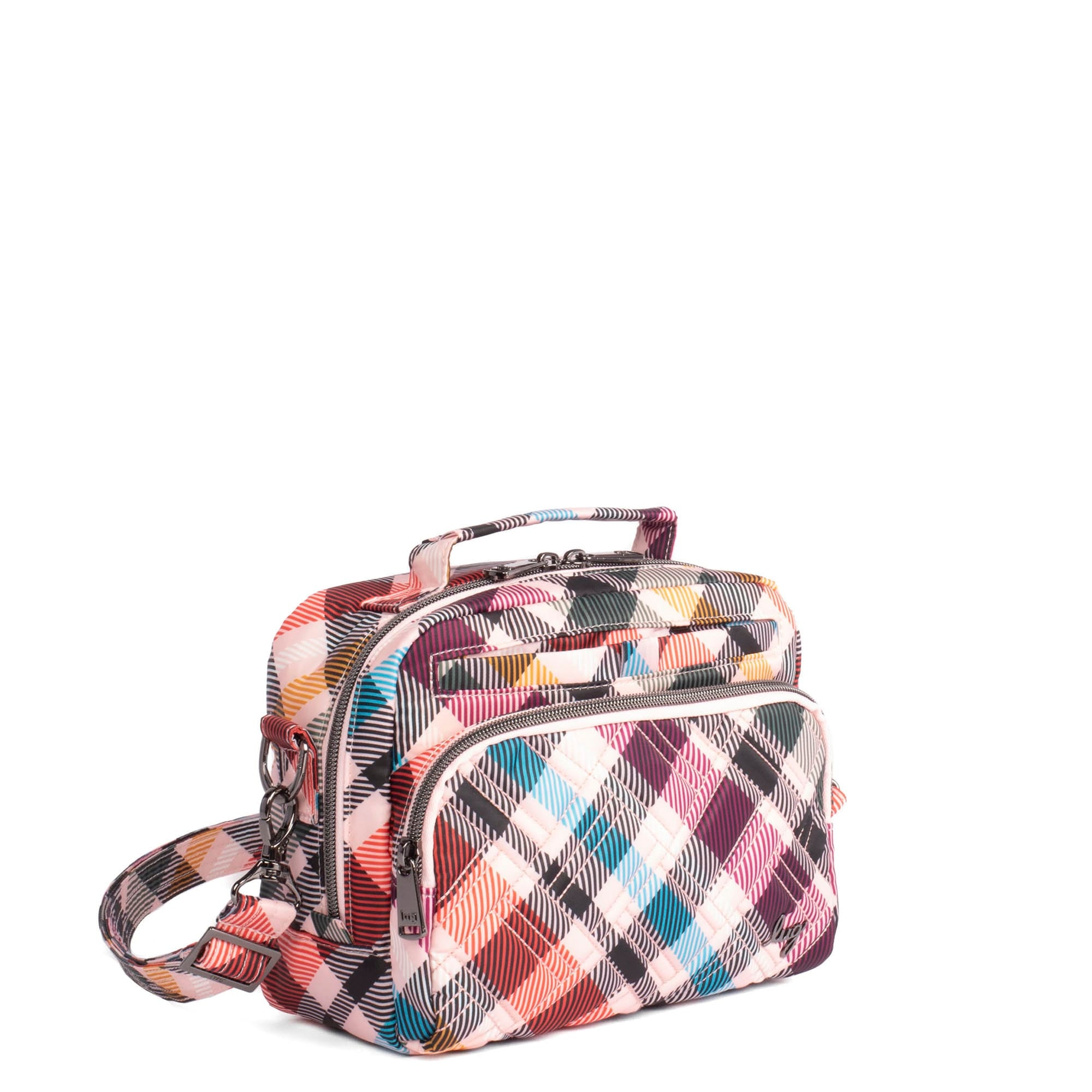 Ranger Mini Crossbody Bag - PINK PLAID - RangerMini_PinkPlaid_02
