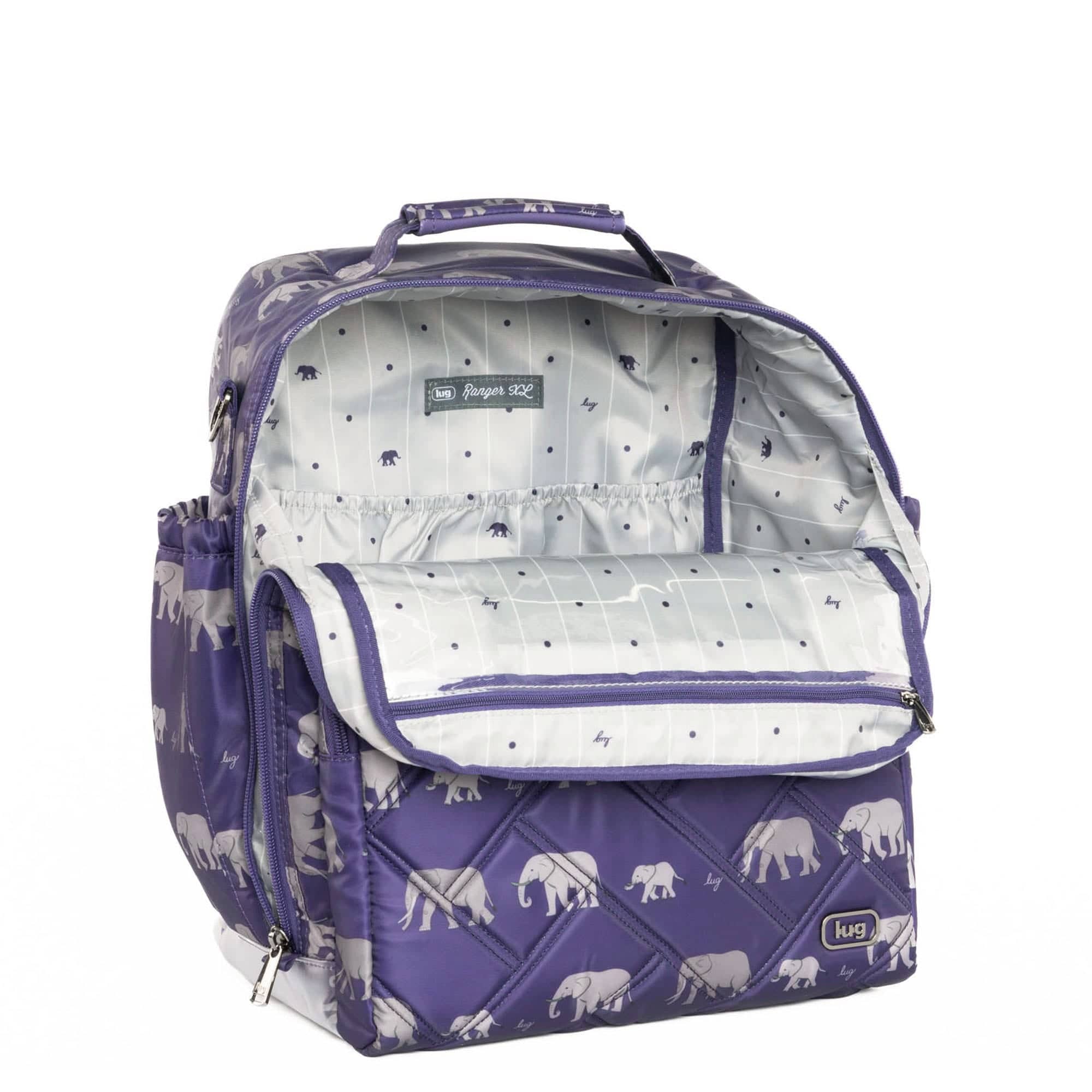 Ranger XL 2 Duffel Bag - ELEPHANT PURPLE - RangerXL2_ElephantPurple_06