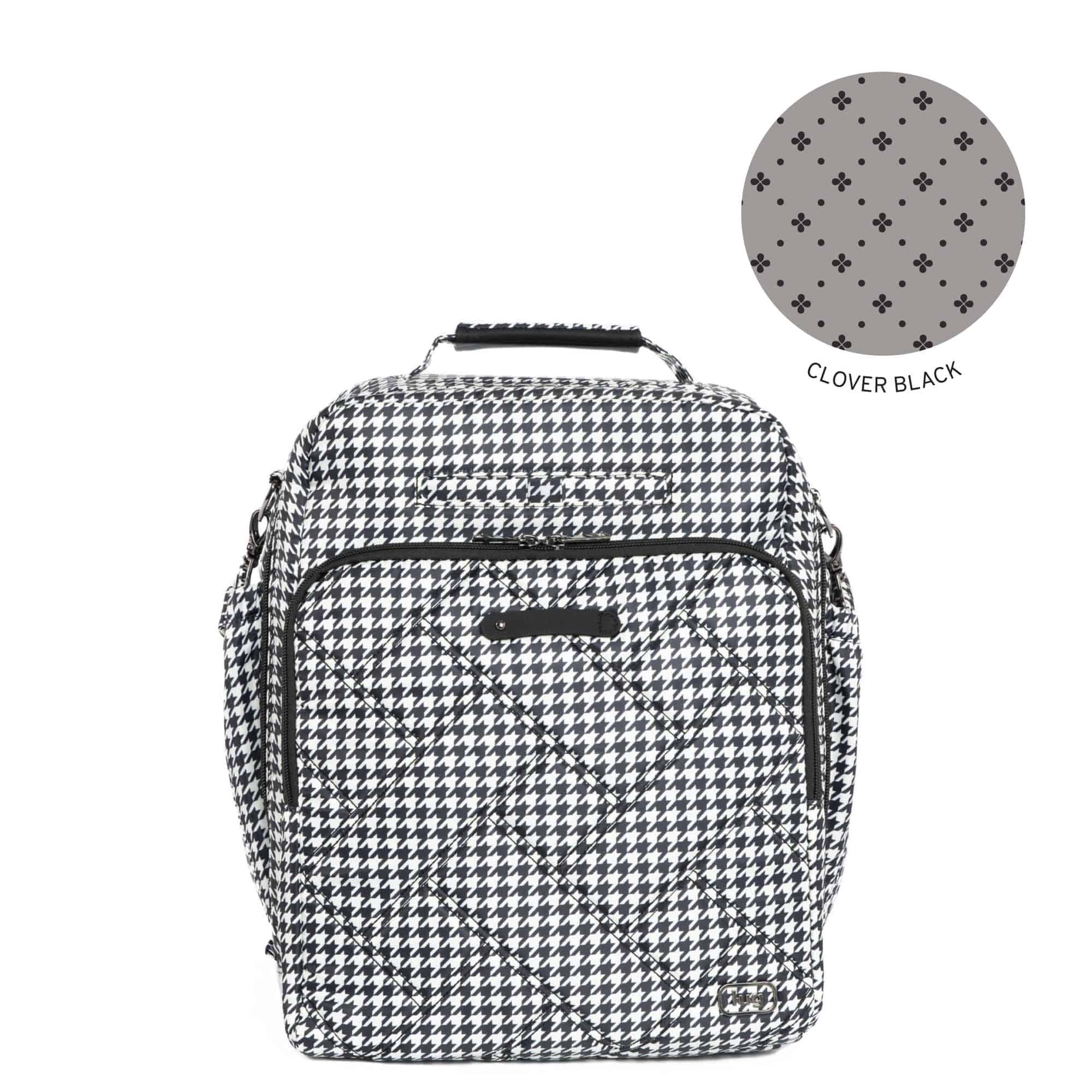 Ranger XL 2 Duffel Bag - MICRO HOUNDSTOOTH BLACK - RangerXL2_MicroHoundstoothBlack