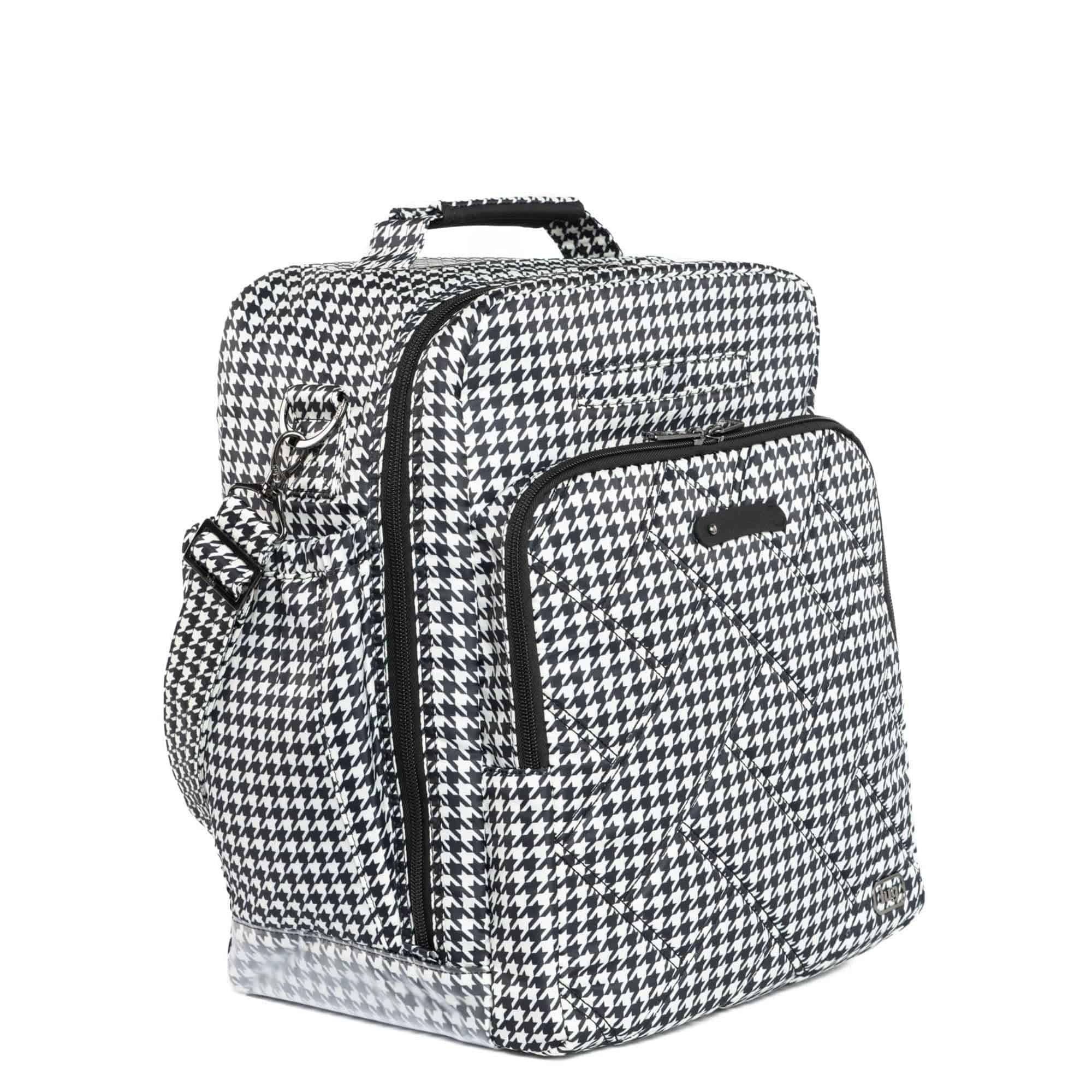 Ranger XL 2 Duffel Bag - MICRO HOUNDSTOOTH BLACK - RangerXL2_MicroHoundstoothBlack_02