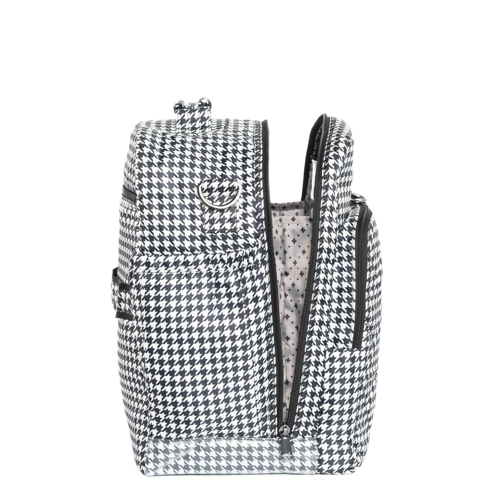 Ranger XL 2 Duffel Bag - MICRO HOUNDSTOOTH BLACK - RangerXL2_MicroHoundstoothBlack_04