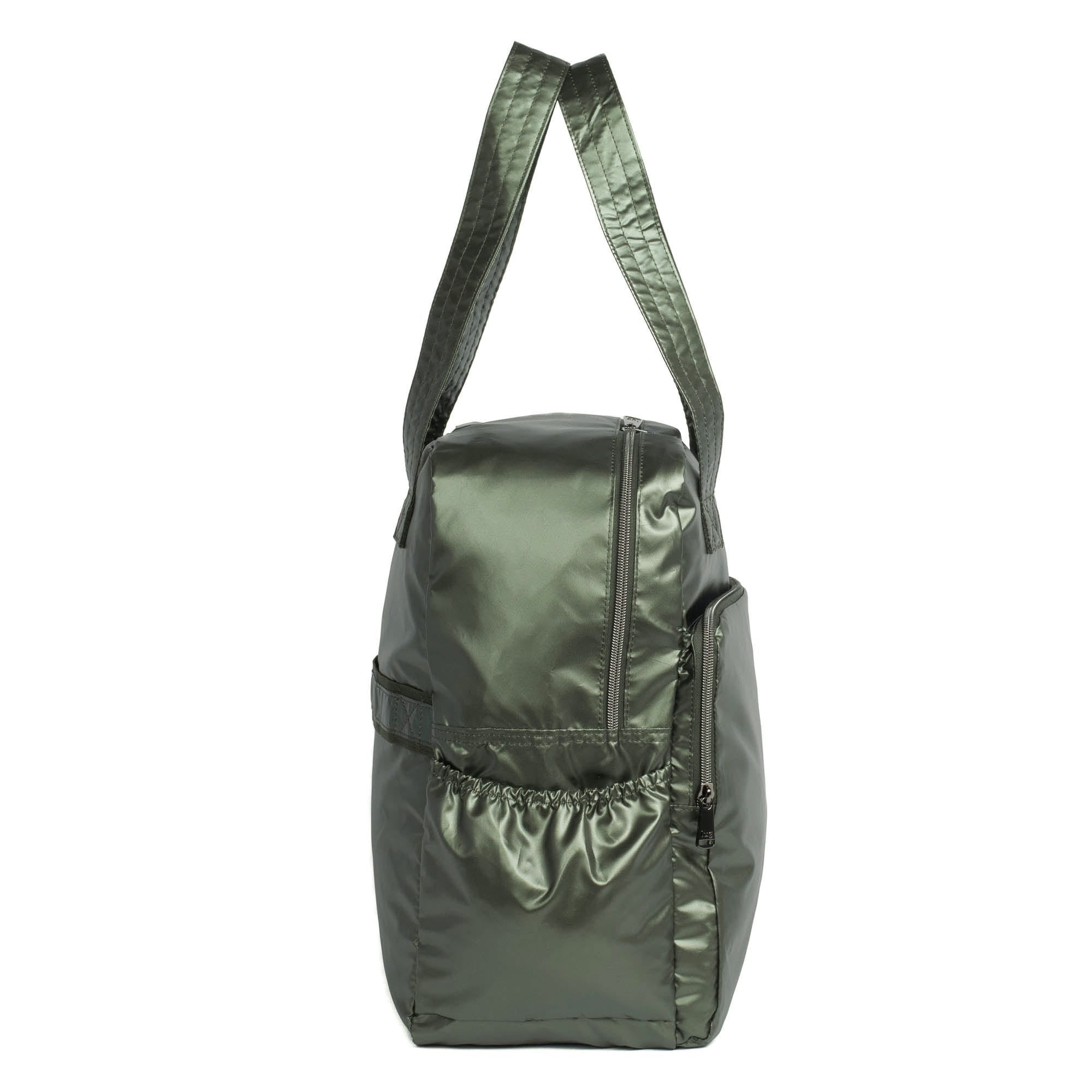 Ranger XL Packable Tote Bag - METALLIC OLIVE - RangerXLPackable_MetallicOlive_03