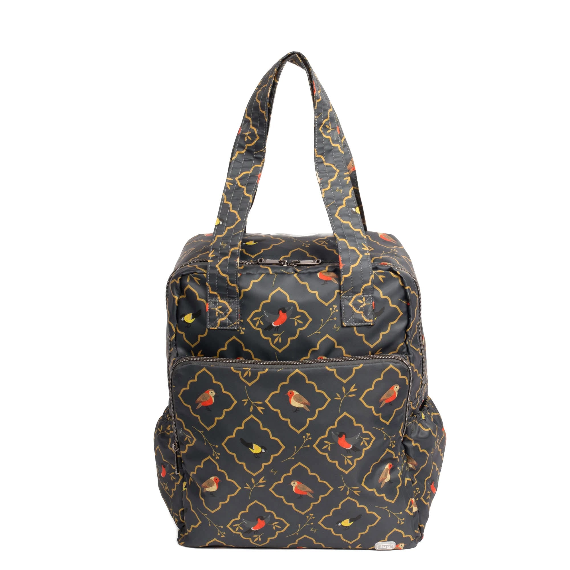 Ranger XL Packable Tote Bag - SONGBIRDS GREY - RangerXLPackable_SongbirdsGrey_01