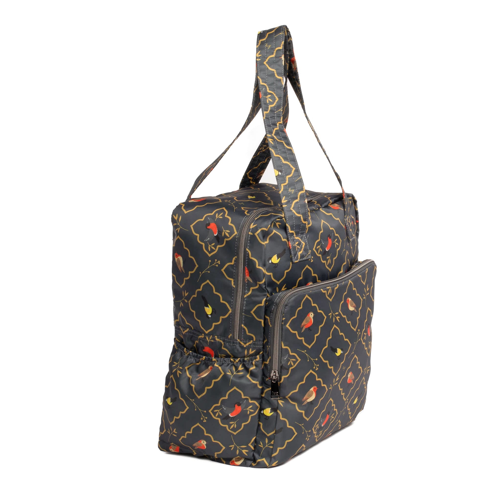 Ranger XL Packable Tote Bag - SONGBIRDS GREY - RangerXLPackable_SongbirdsGrey_02