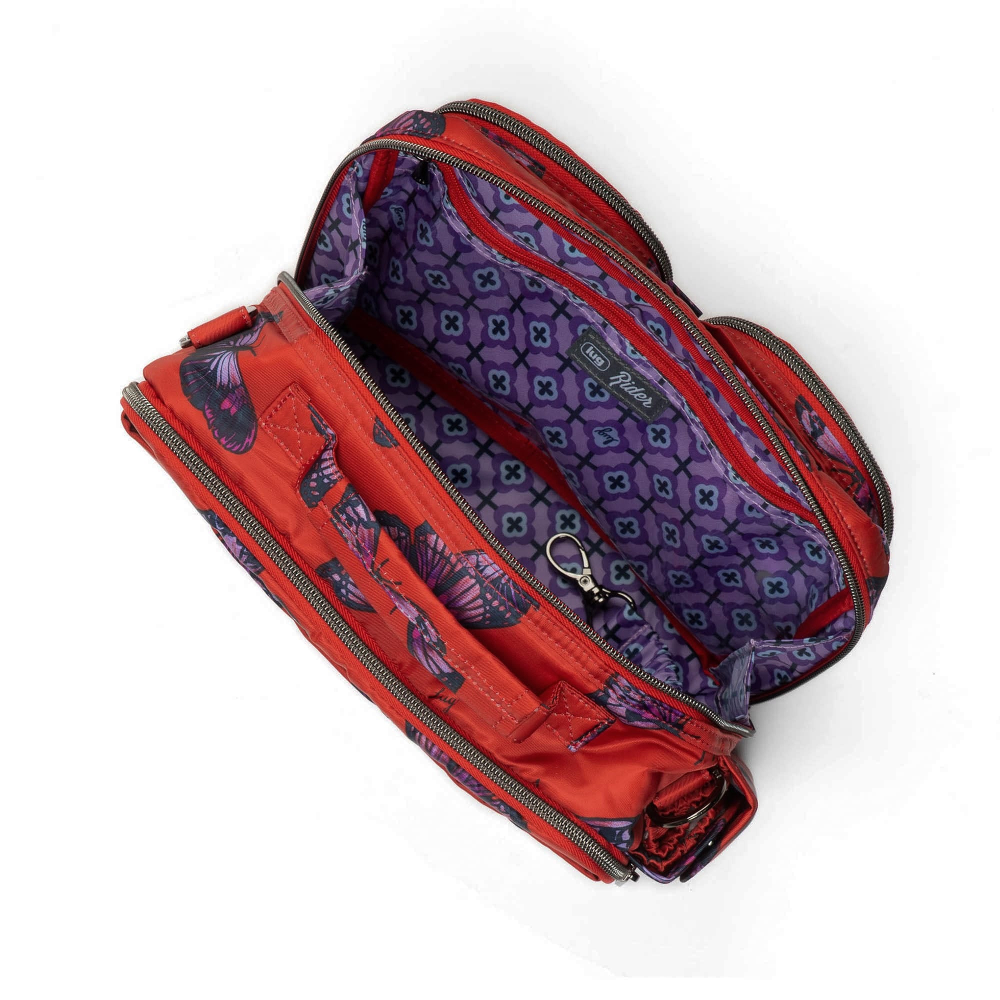 Rider Crossbody Bag - BUTTERFLY POPPY - Rider_ButterflyPoppy_05-2