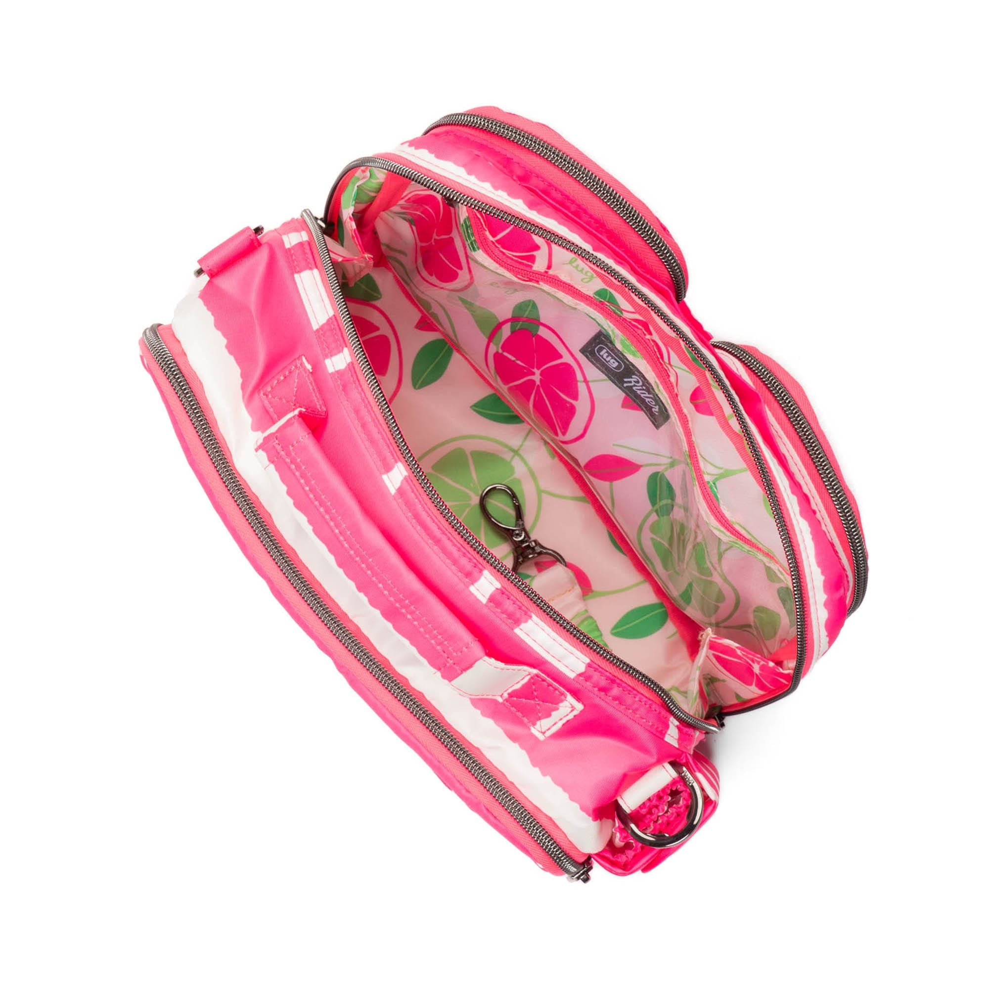 Rider Crossbody Bag - MAGENTA STRIPE - Rider_MagentaStripe_05