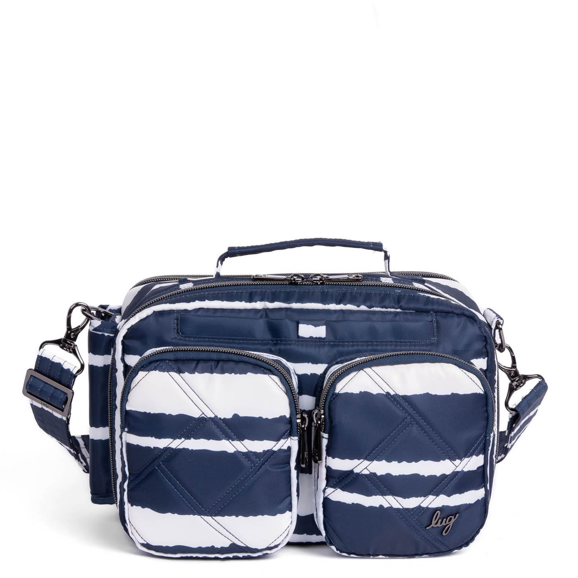 Rider Crossbody Bag - NAVY STRIPE - Rider_NavyStripe_01