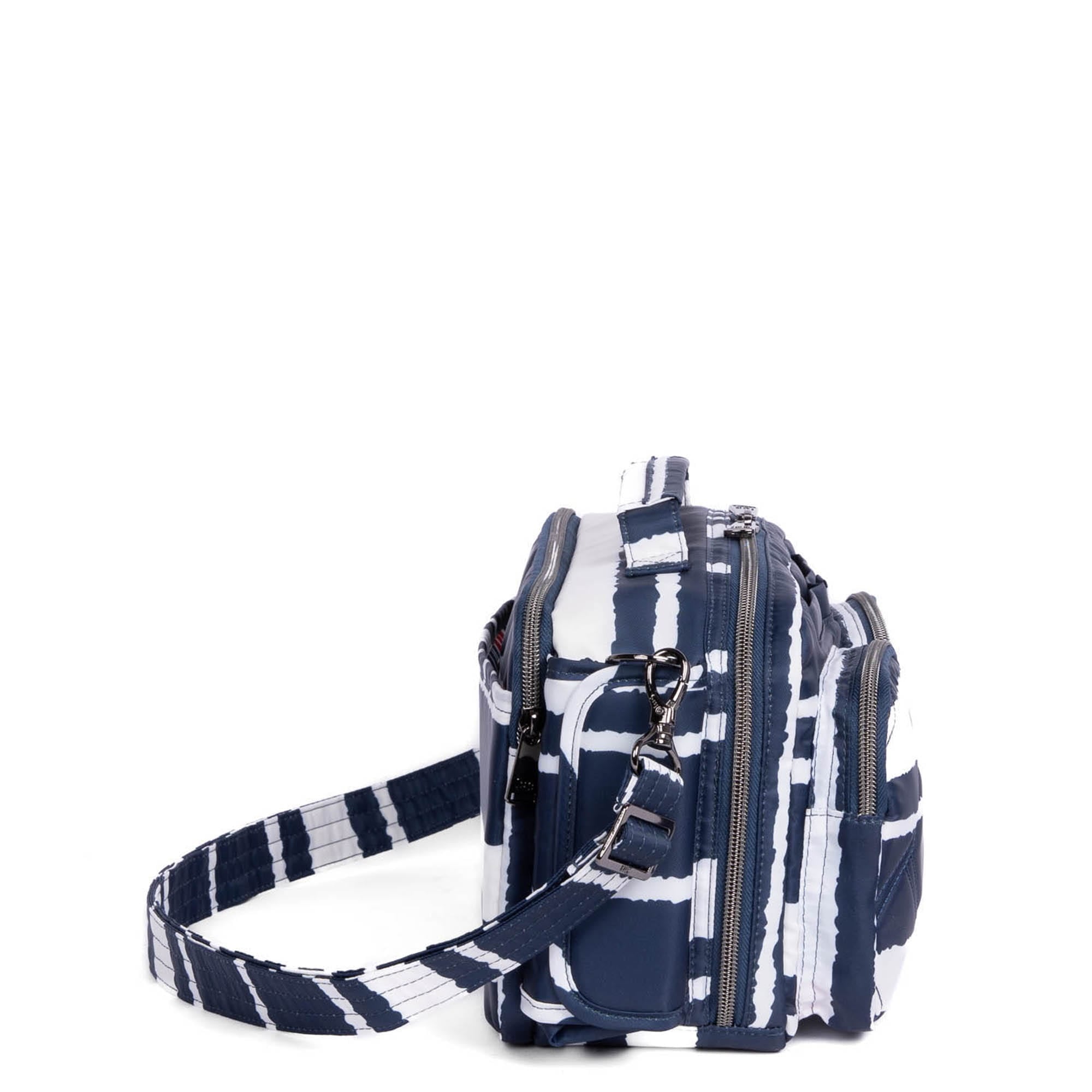 Rider Crossbody Bag - NAVY STRIPE - Rider_NavyStripe_03