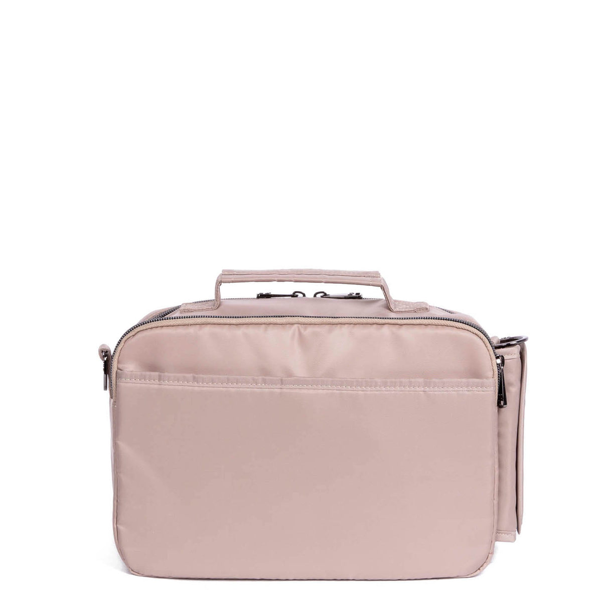 Vegan leather crossbody bag VICTORIA'S SECRET Silver in Vegan