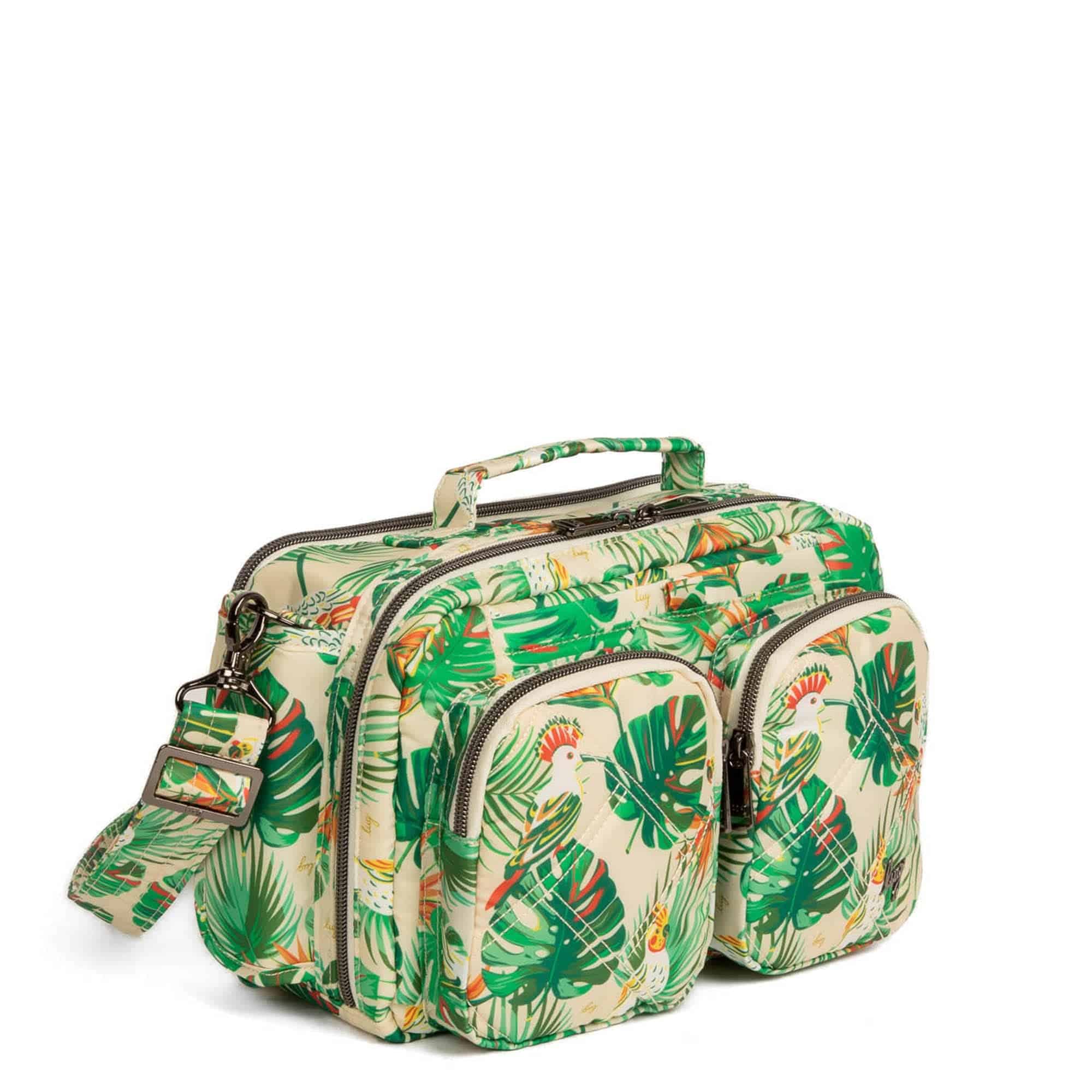 Rider Crossbody Bag - TROPICAL BIRDS CREAM - Rider_TropicalBirds_02