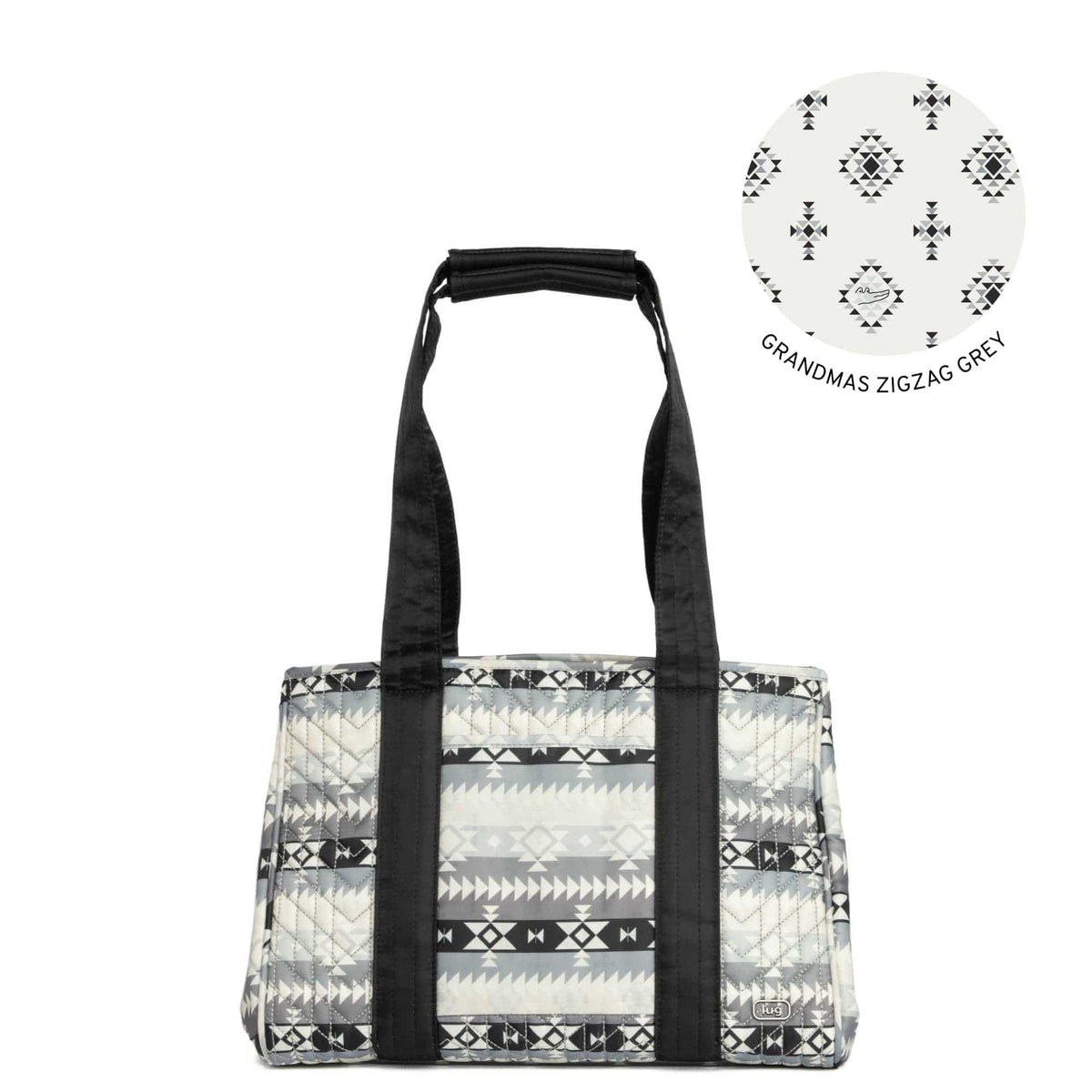 Guild Collection Classic Rover Mini Tote Bag - SOUTHWEST GEESE GREY - RoverMini_SouthWestGeeseGrey