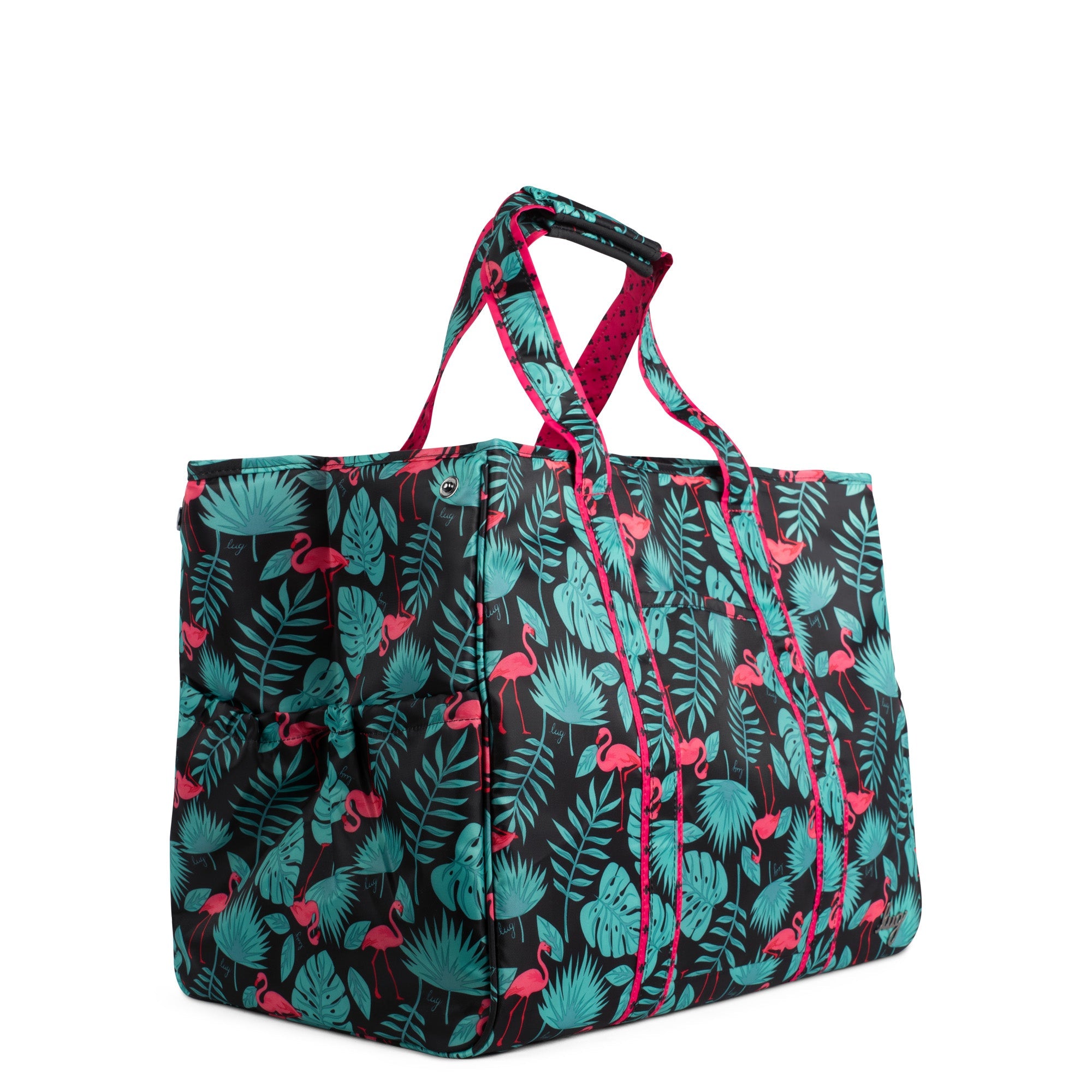 Rover X-Large Carry-All Tote - FLAMINGO BLACK - Rover_Flamingo_Black_02