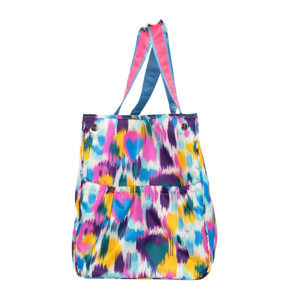 Rover X-Large Carry-All Tote - HEART IKAT MULTI - Rover_HeartikatMulti_04