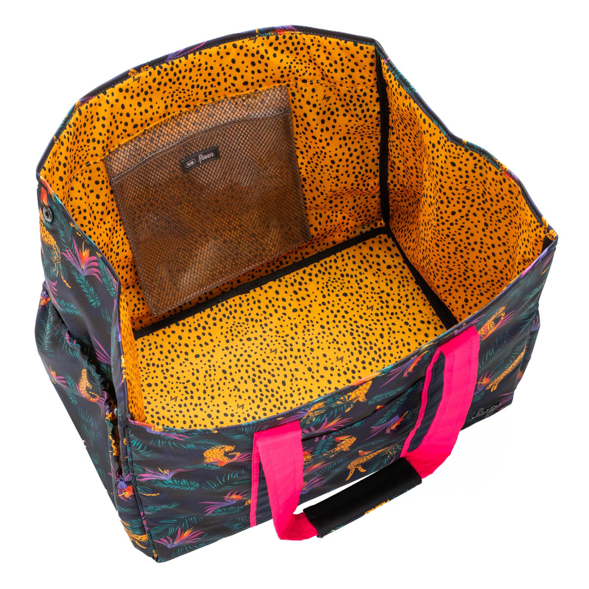 Rover X-Large Carry-All Tote - LUXE LEOPARD BLACK - Rover_LuxeLeopardBlack_06
