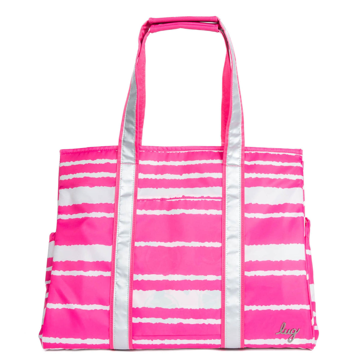 Rover X-Large Carry-All Tote - MAGENTA STRIPE - Rover_MagentaStripe_01