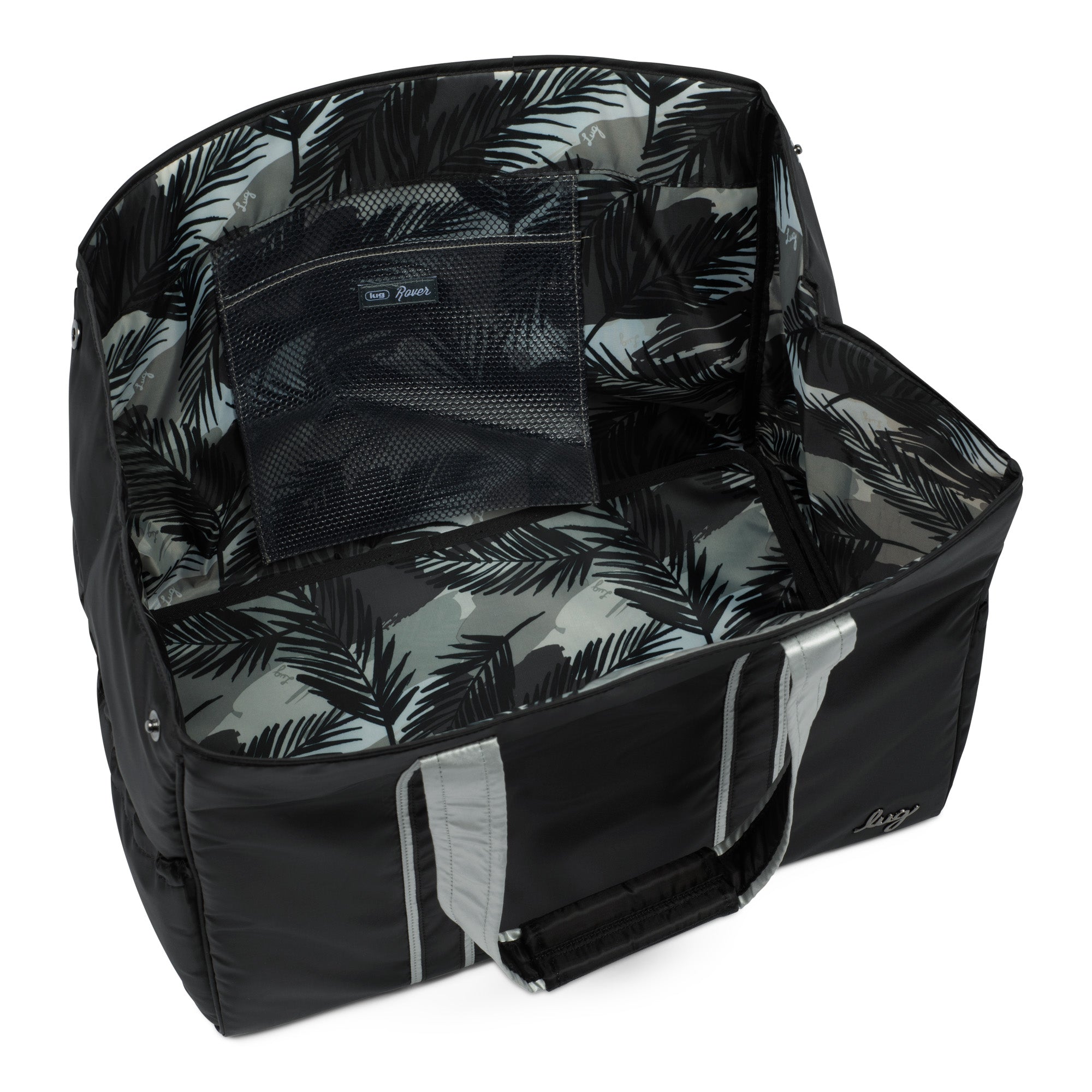 Rover X-Large Carry-All Tote - METALLIC BLACK - Rover_Metalic_Black_05