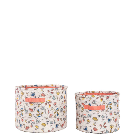 Rowboat 2pc Storage Bins - HUMMINGBIRD FLORAL - Rowboat2pcStorageBins_HummingbirdFloral_02