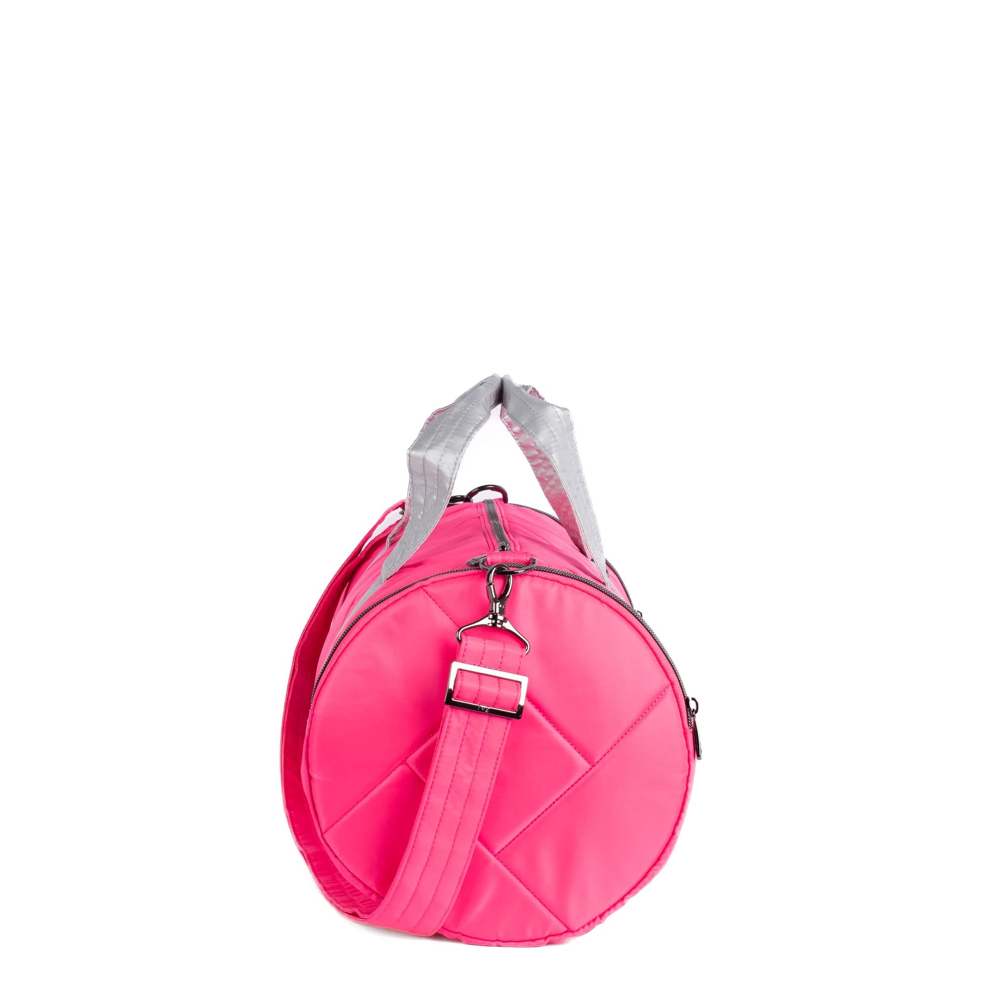Rowboat Duffel Bag - MAGENTA SILVER - RowboatDuffle_MAGENTAwSILVER_03