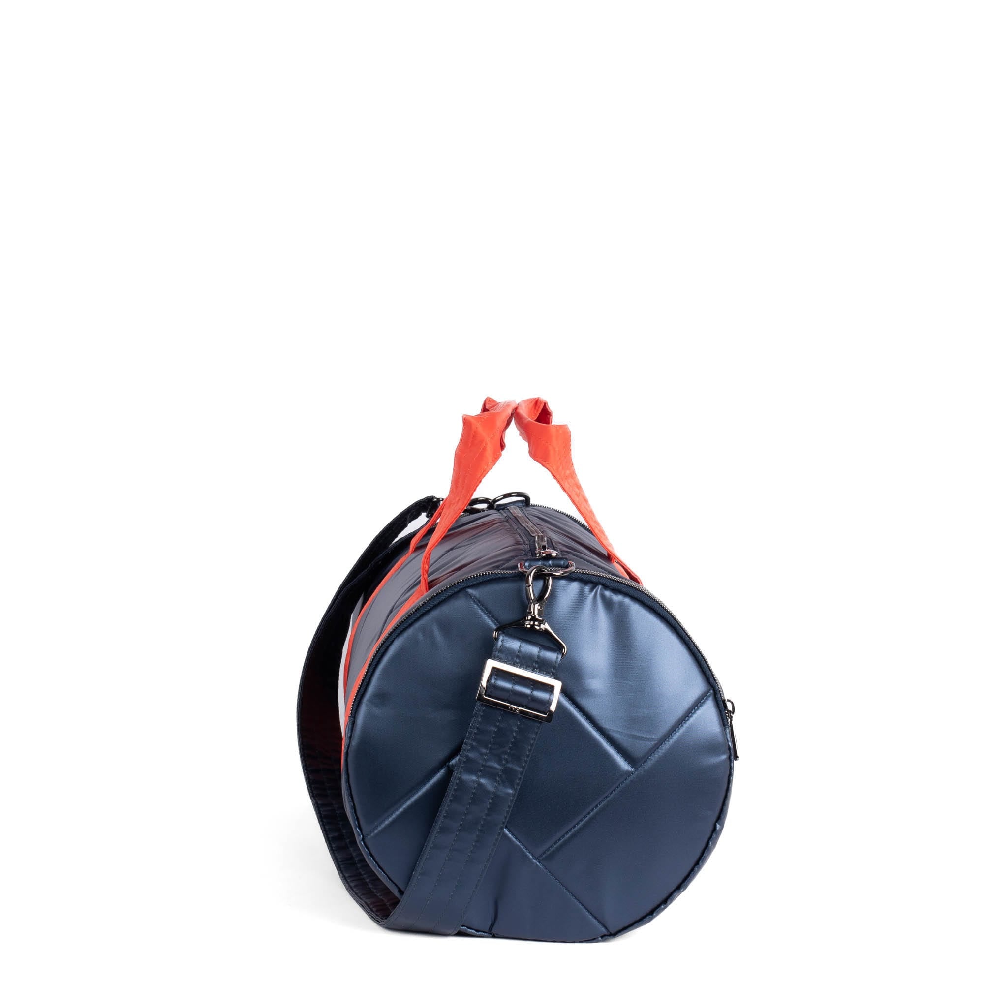 Rowboat Duffel Bag - METALLIC INDIGO PAPAYA - RowboatDuffle_METALLICINDIGOwPAPAYA_03