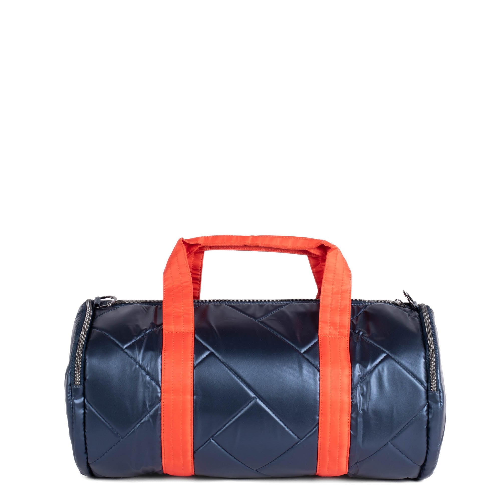 Rowboat Duffel Bag - METALLIC INDIGO PAPAYA - RowboatDuffle_METALLICINDIGOwPAPAYA_04