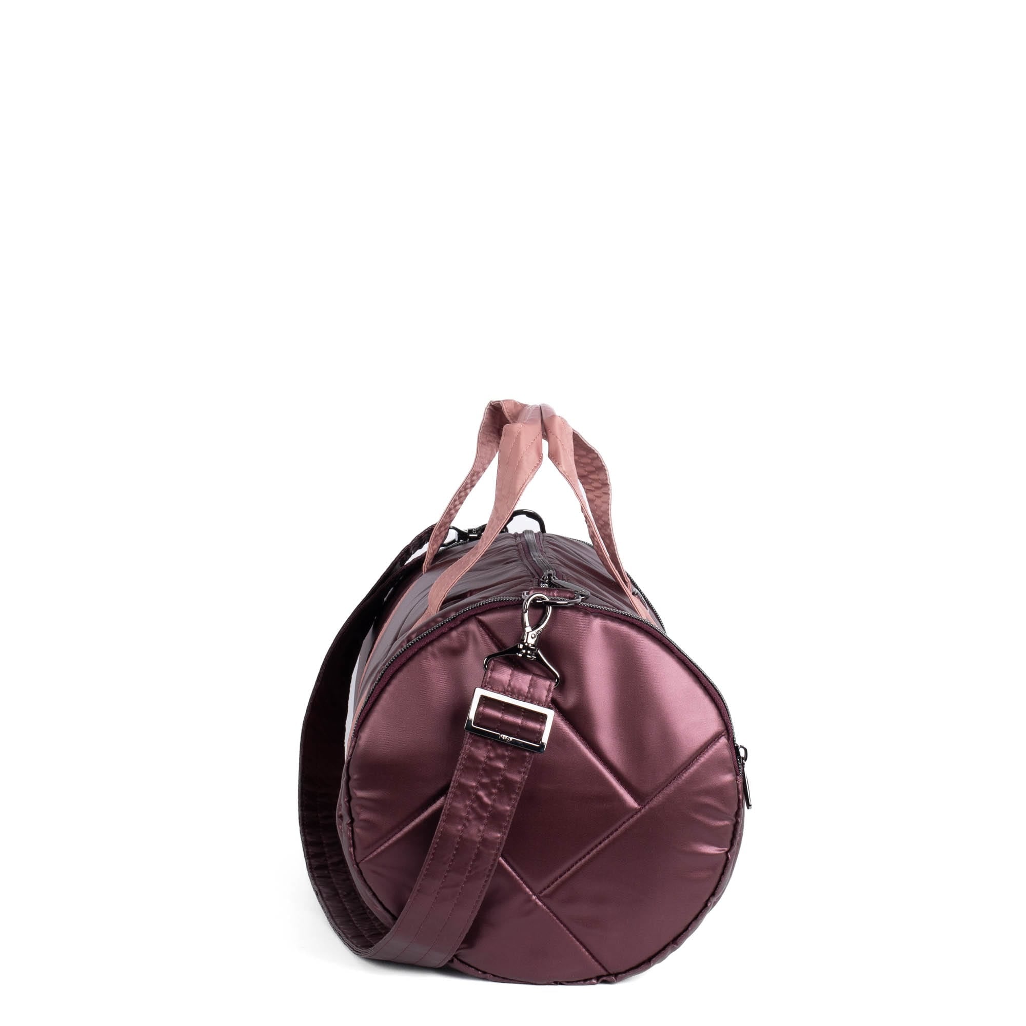 Rowboat Duffel Bag - METALLIC WINE BLUSH - RowboatDuffle_METALLICWINEwBLUSH_03