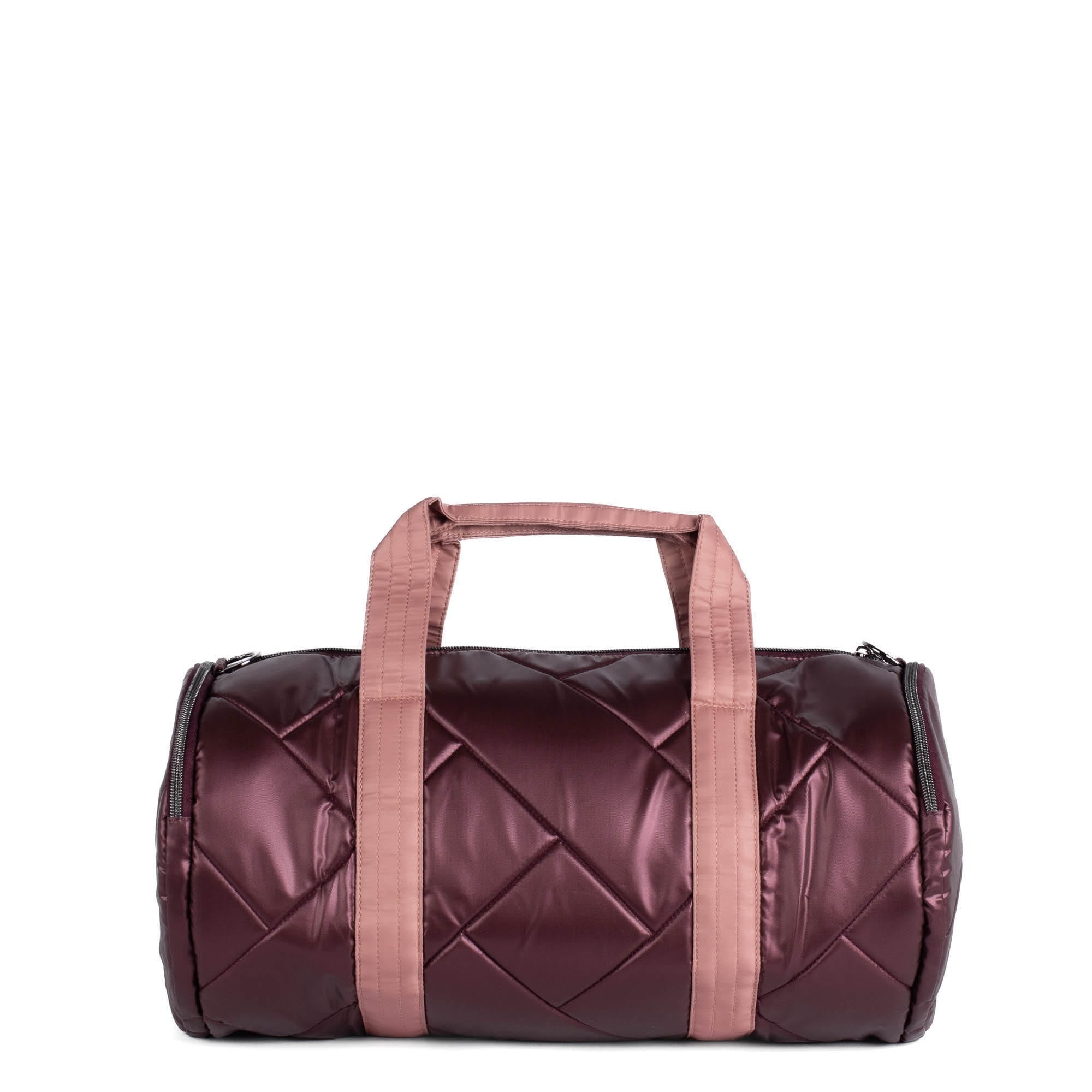 Rowboat Duffel Bag - METALLIC WINE BLUSH - RowboatDuffle_METALLICWINEwBLUSH_04