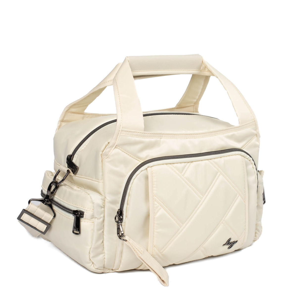 Rumble Satchel Bag - CREAM - Rumble_Cream_02