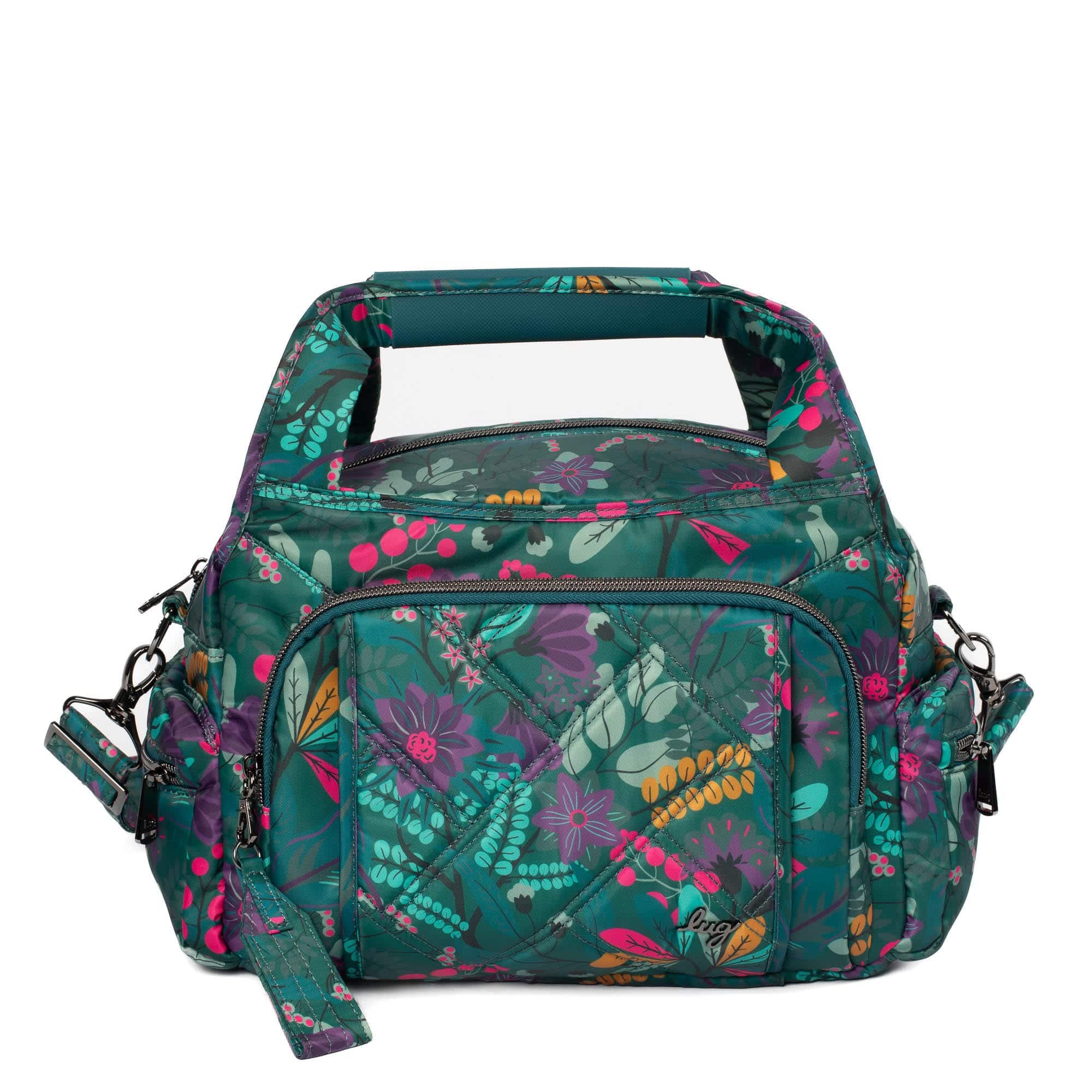 Rumble Satchel Bag - EVERMORE FLORA GREEN - Rumble_EvermoreGreen_01