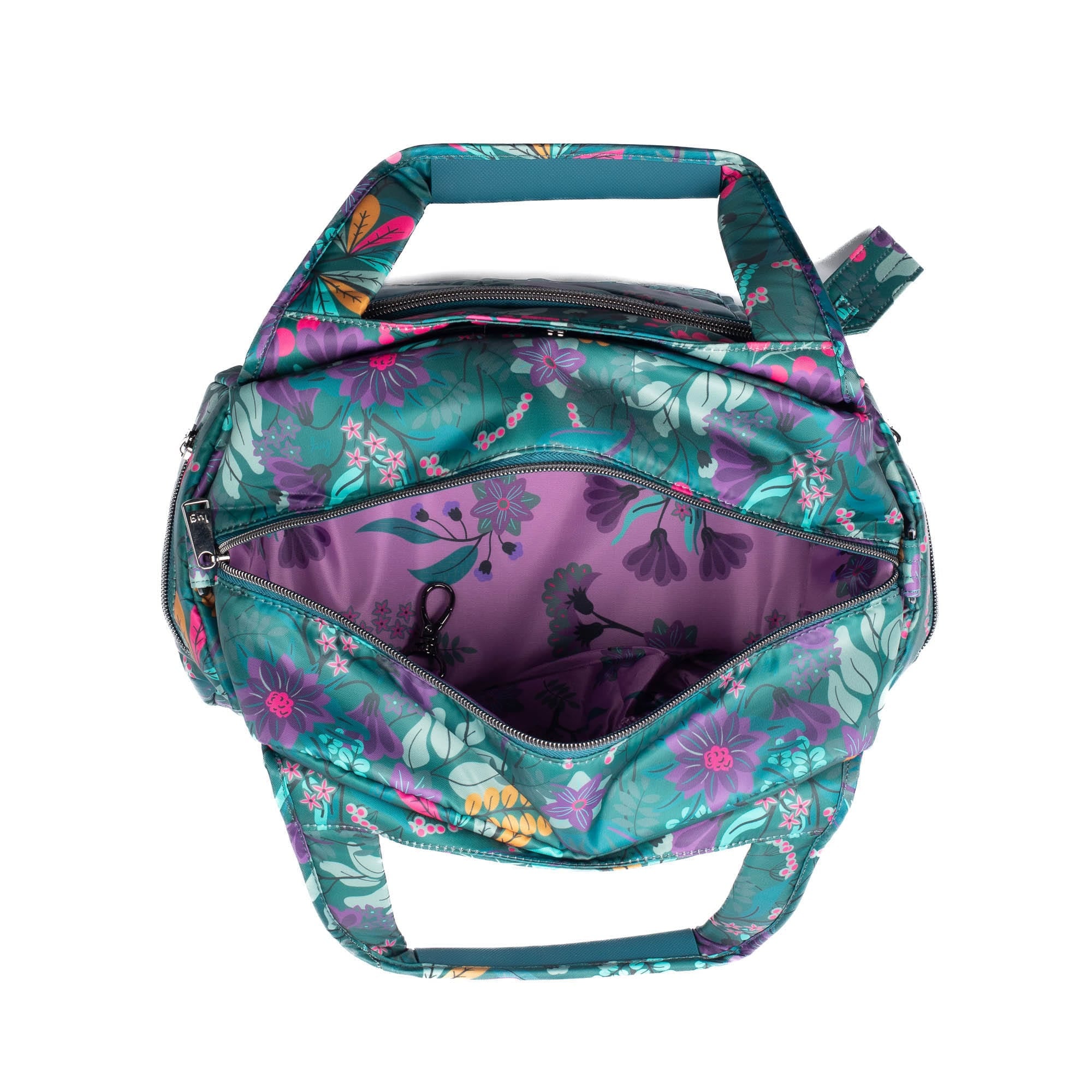 Rumble Satchel Bag - EVERMORE FLORA GREEN - Rumble_EvermoreGreen_05