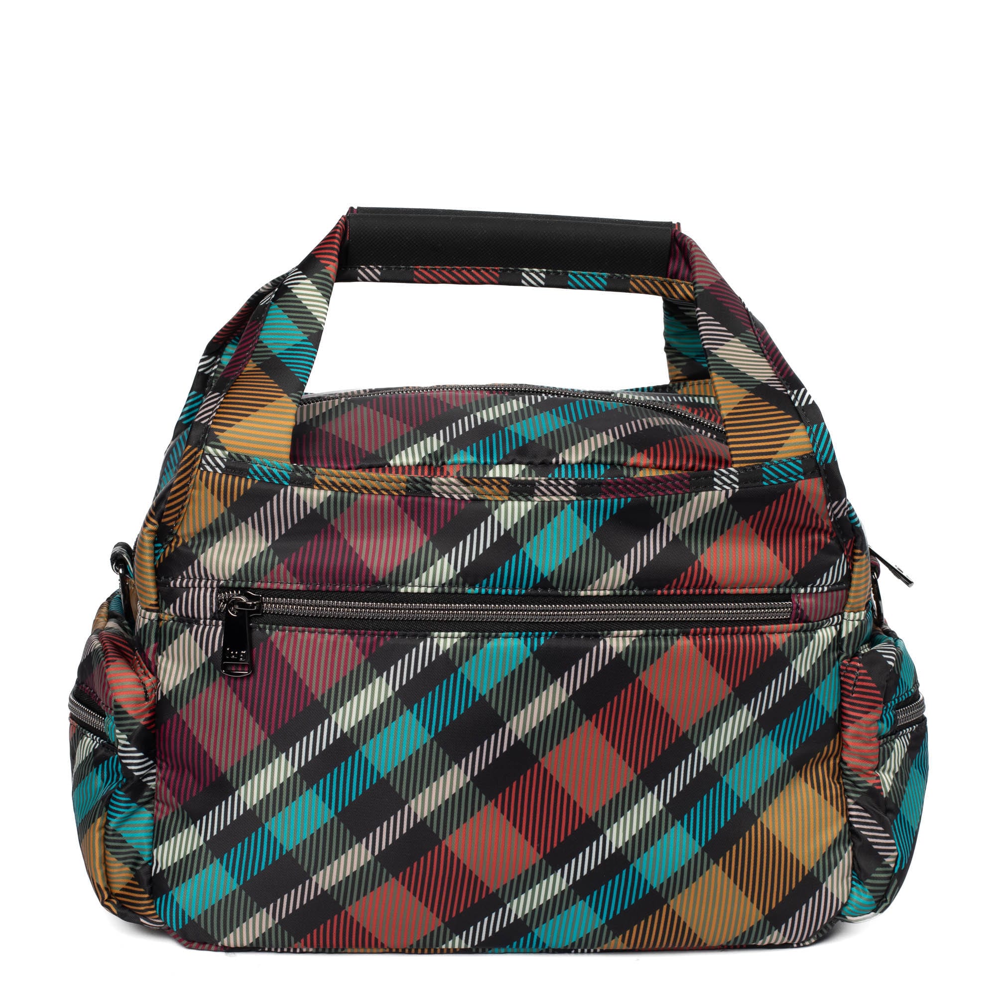 Rumble Satchel Bag - PLAYFUL PLAID AUTUMN - Rumble_PlayfulPlaid_04