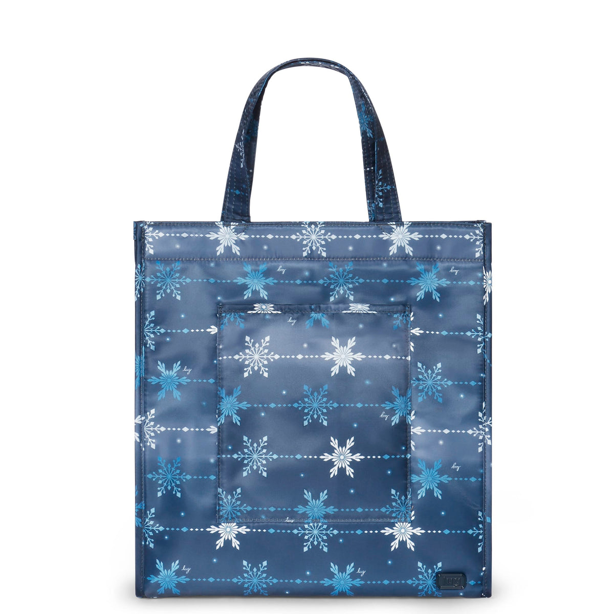 Runner 1pc Tote Bag - SNOWFLAKE NAVY - Runner1pc-Snowflake_SnowflakeNavy_01