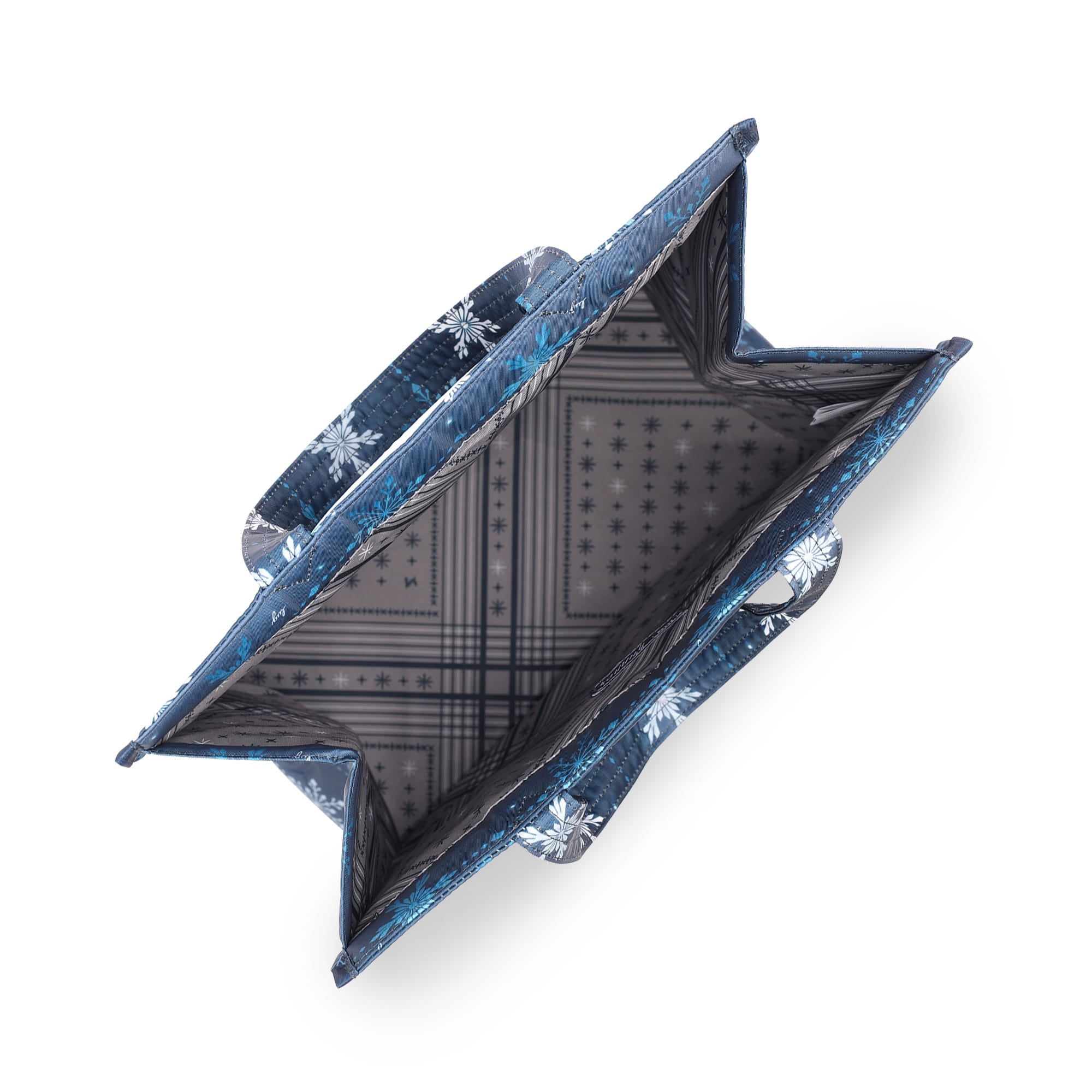 Runner 1pc Tote Bag - SNOWFLAKE NAVY - Runner1pc-Snowflake_SnowflakeNavy_05