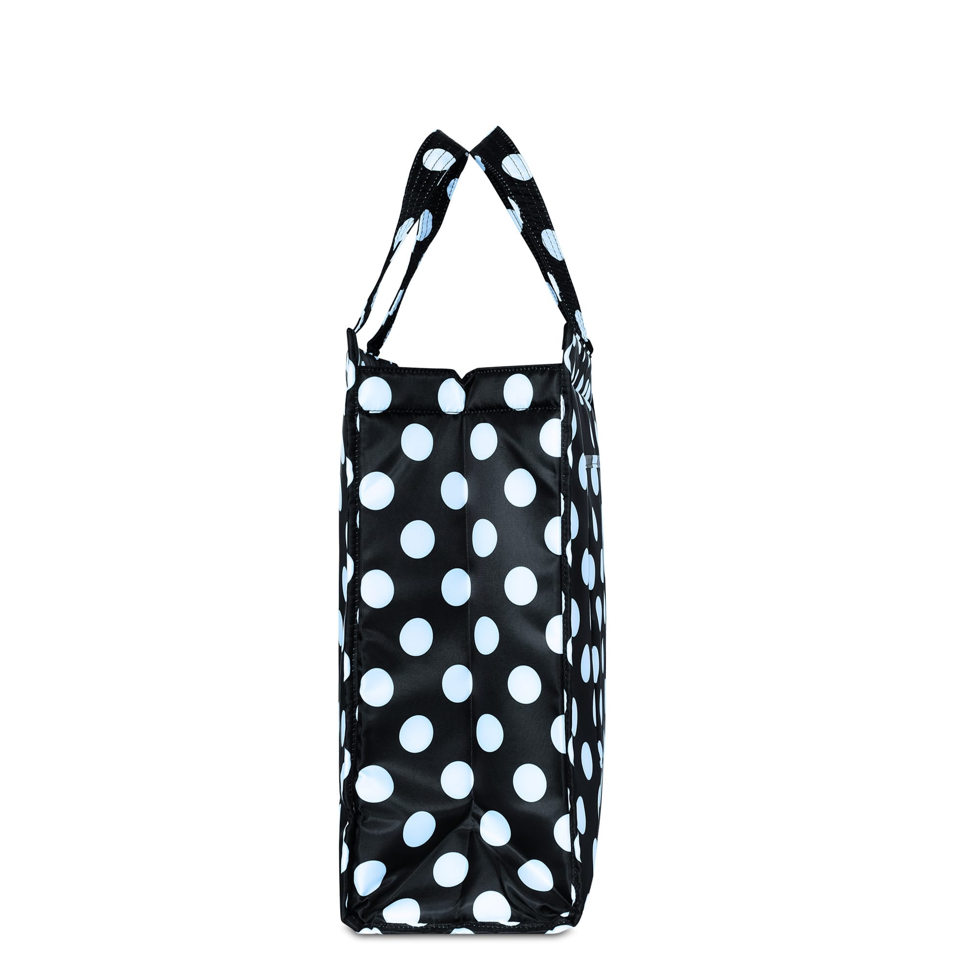 Runner 1pc Tote Bag - BLACK LARGE DOT - Runner1pc_BlackLargeDot_03