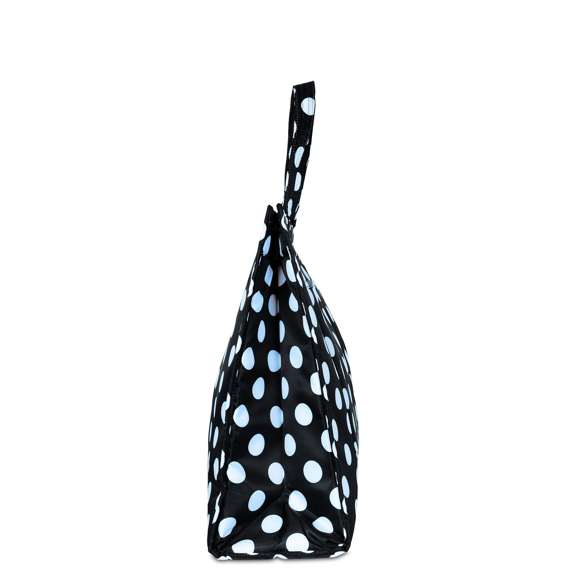 Runner 1pc Tote Bag - BLACK LARGE DOT - Runner1pc_BlackLargeDot_03_01