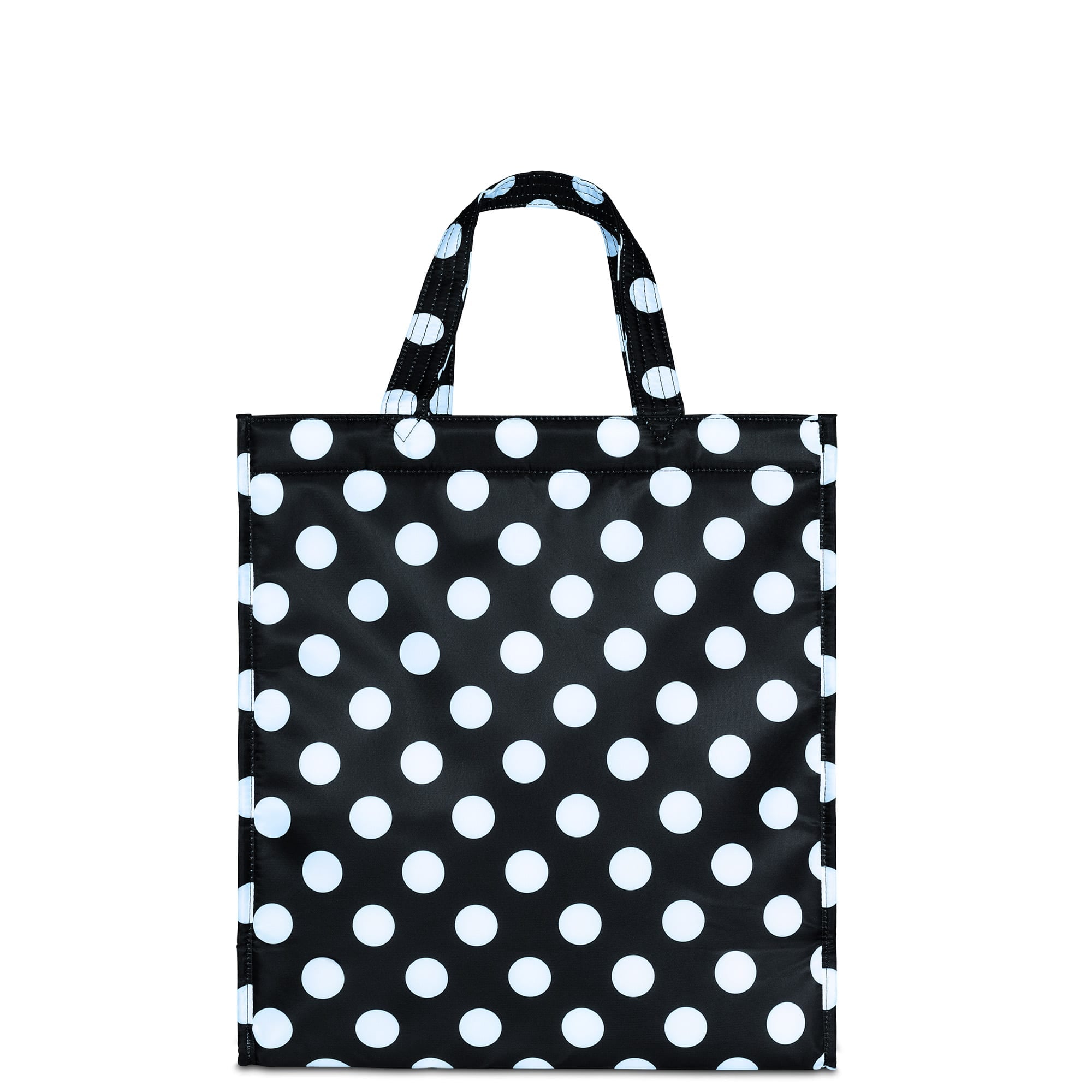 Runner 1pc Tote Bag - BLACK LARGE DOT - Runner1pc_BlackLargeDot_04