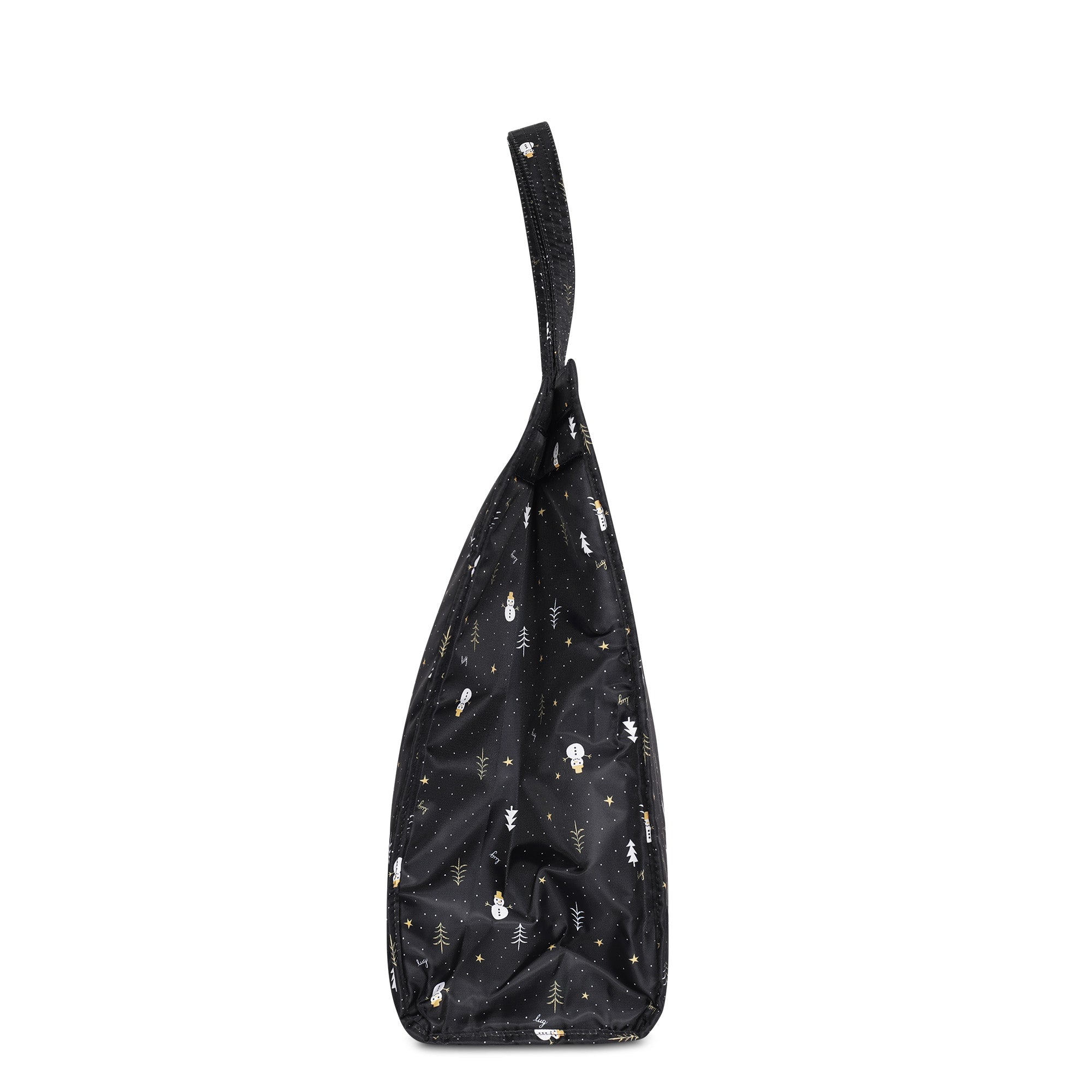 Runner 1pc Tote Bag - SNOWMAN TREES - Runner1pc_SnowmanTrees_03_01